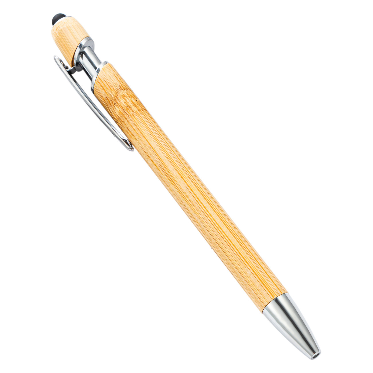 Ballpoint pen, bamboo ballpoint pen, capacitive touch phone screen ballpoint pen, eco-friendly ballpoint pen Item Picture