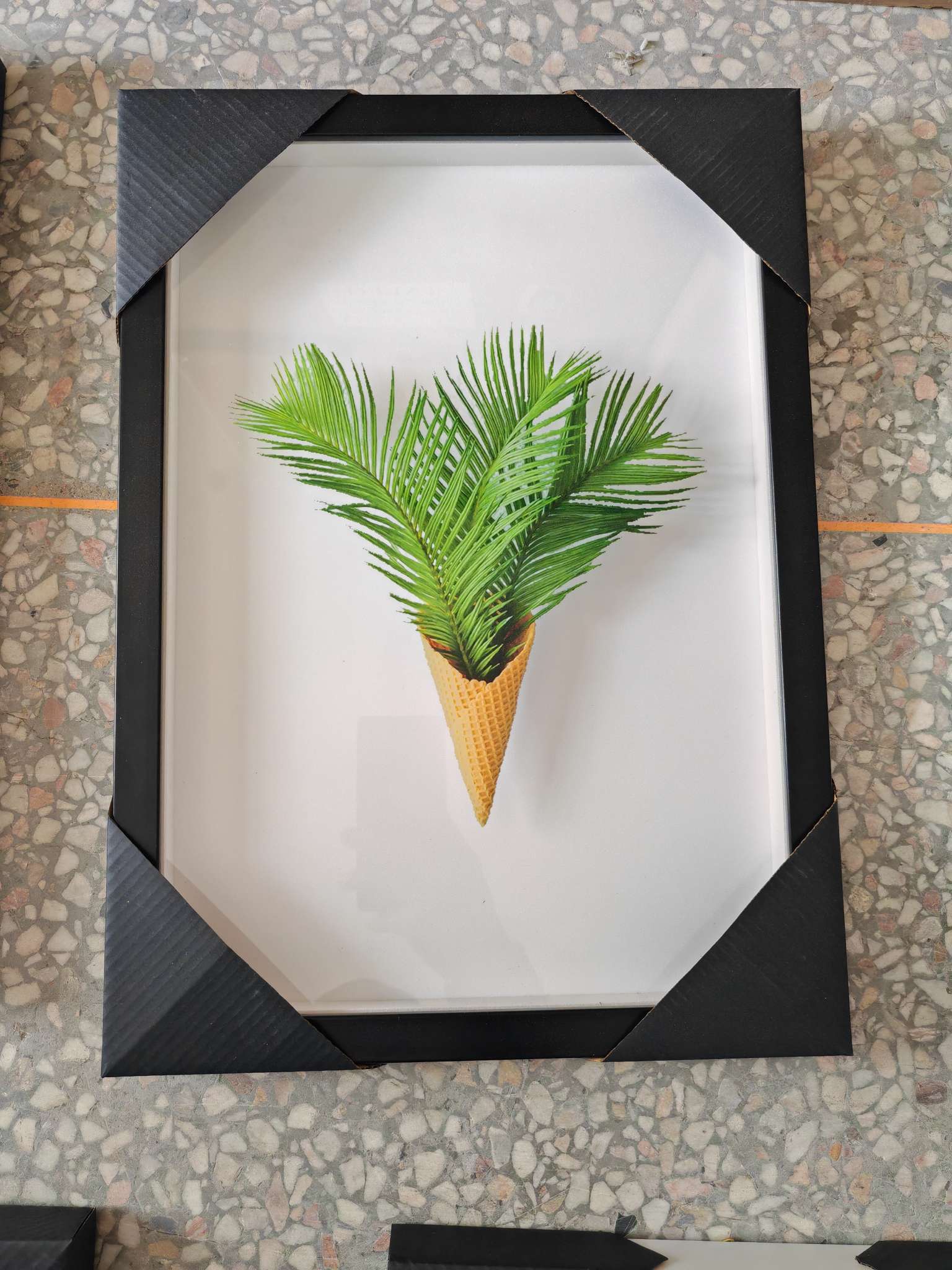 唐卡风格配电箱装饰盖竹编挂画铁艺工艺画实木家饰装饰画墙面美化详情图3