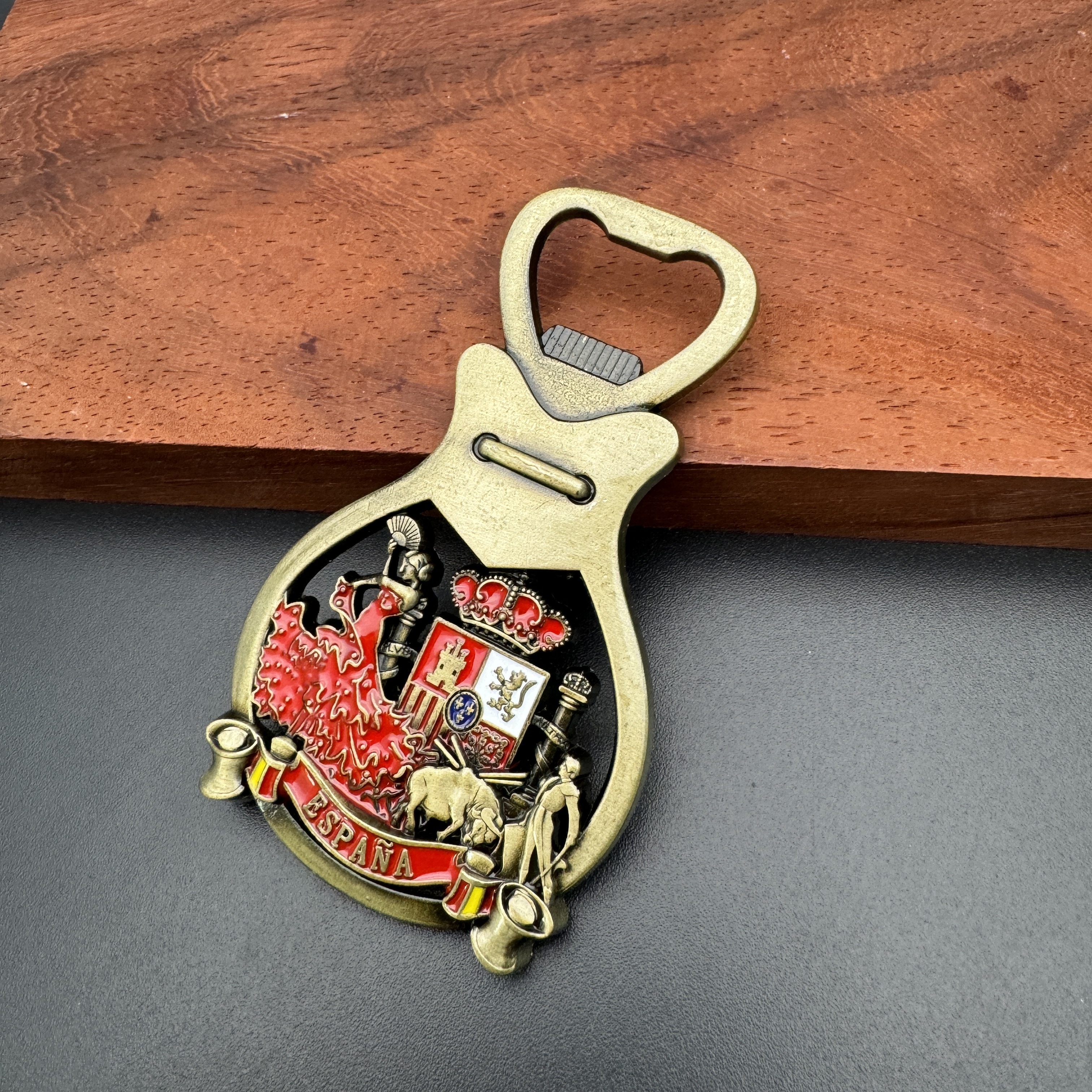 厂家现货直销 欧洲旅游纪念品 西班牙ESPANA马德里舞女复古家居装饰品冰箱贴开瓶器