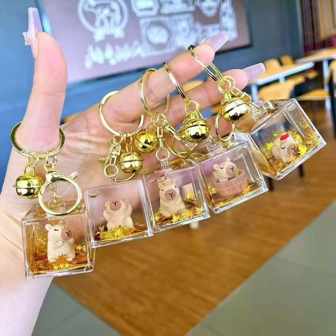 拉布布娃娃钥匙扣配饰创意工艺品礼品钥匙链挂件钥匙扣配件