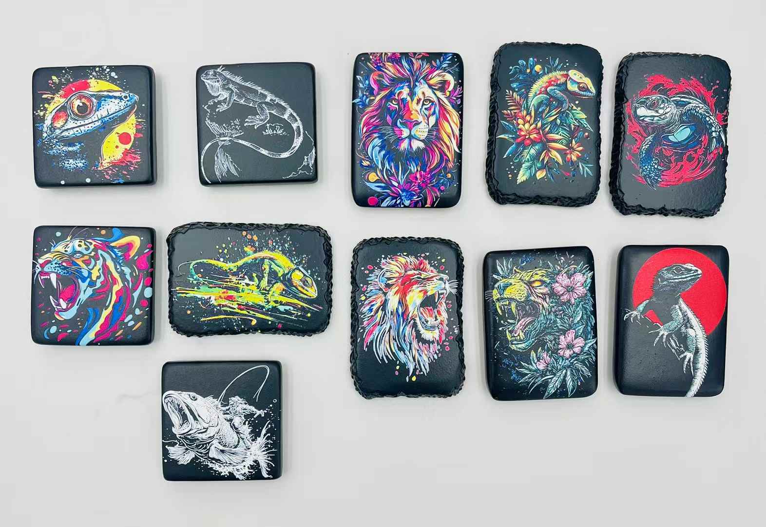 冰箱贴/城市冰箱贴/亚克力流沙冰箱贴/文创/冰箱贴磁贴产品图