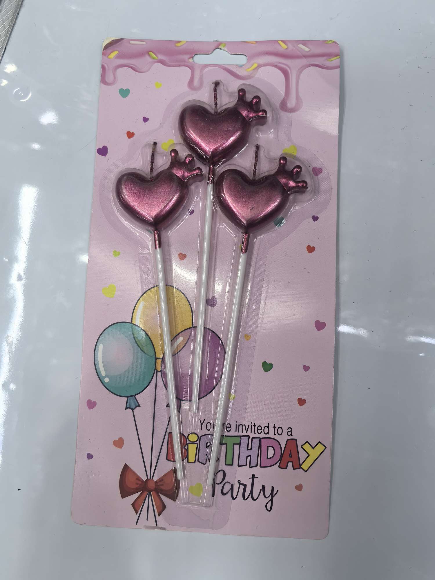 生日蜡烛派对用品 皇冠生日帽生日礼物女生 办公文化创意礼盒生日礼物女生皇冠生日帽产品图