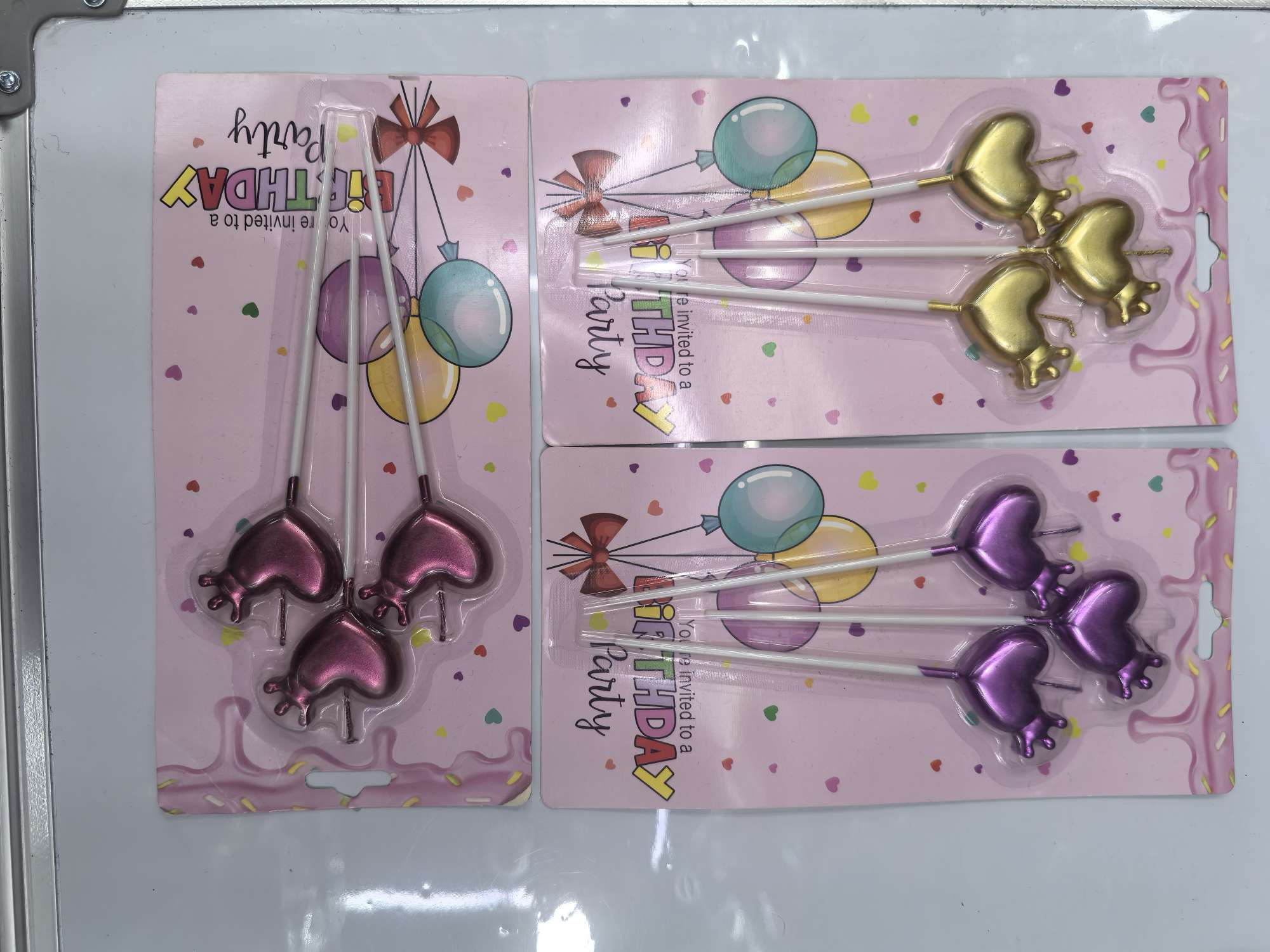 生日蜡烛派对用品 皇冠生日帽生日礼物女生 办公文化创意礼盒生日礼物女生皇冠生日帽详情图3