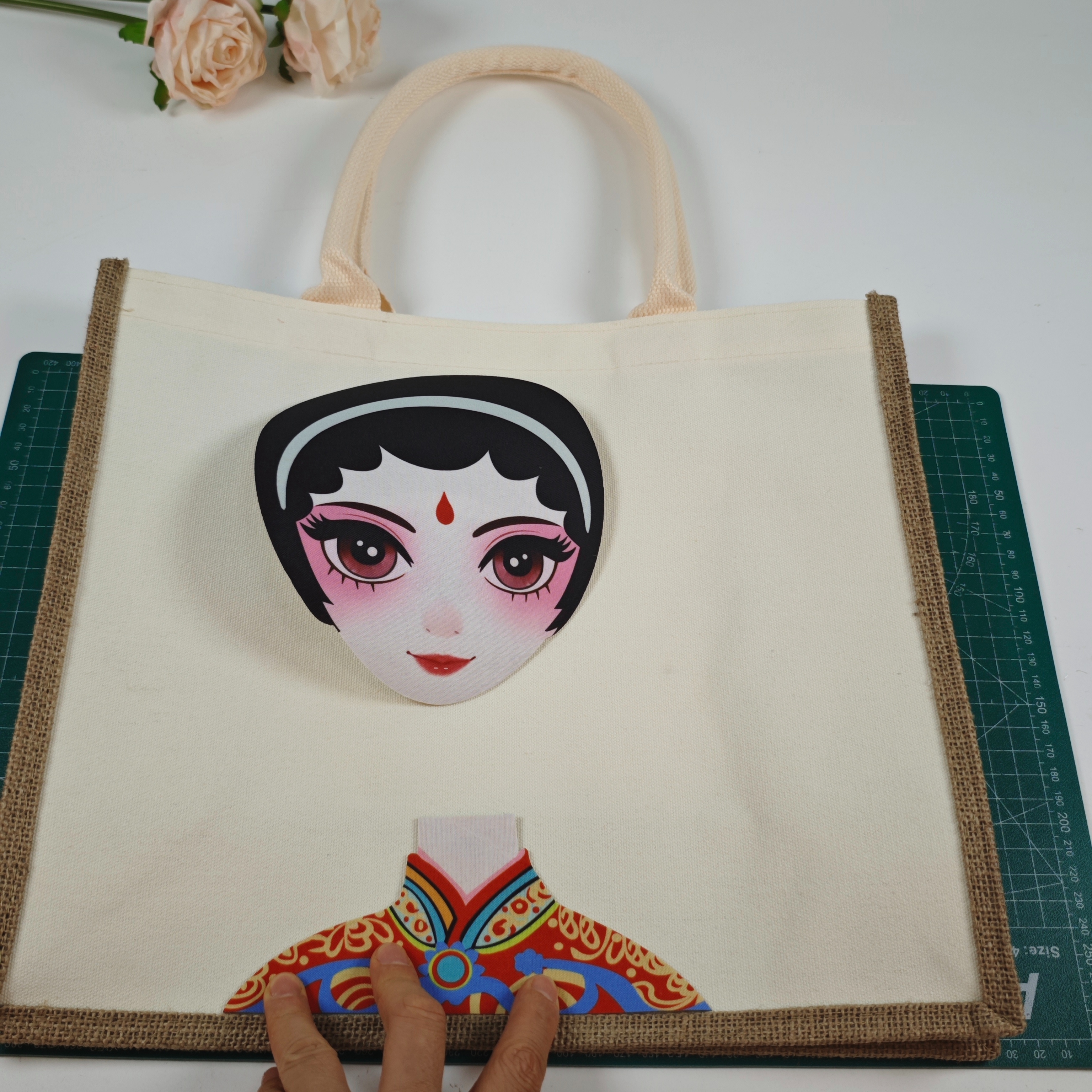 非遗文化手工diy包包京剧脸谱制作学校亲子社区成人文创主题活动详情6