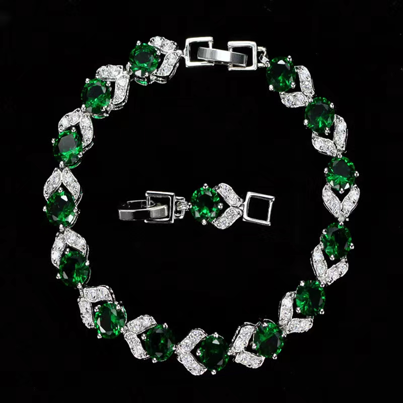 سوار الكريستال الملونة الموضة الموضة Specification image