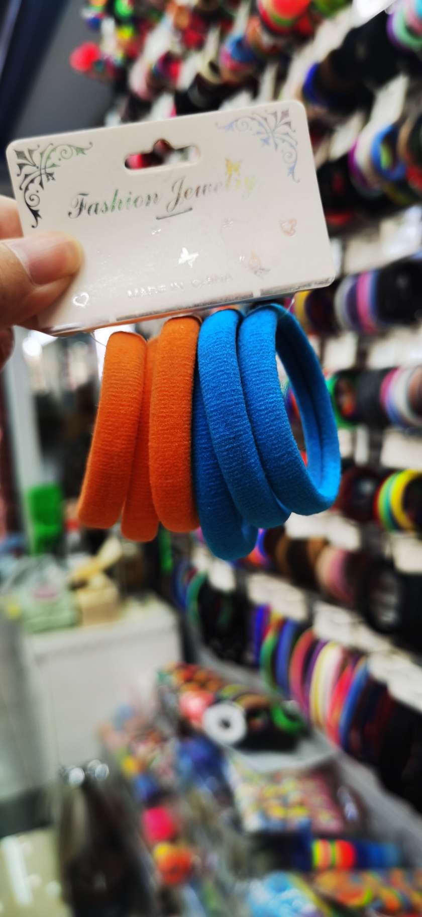 女士头饰发绳拼接简约时尚发圈韩版发饰优雅气质百搭产品图