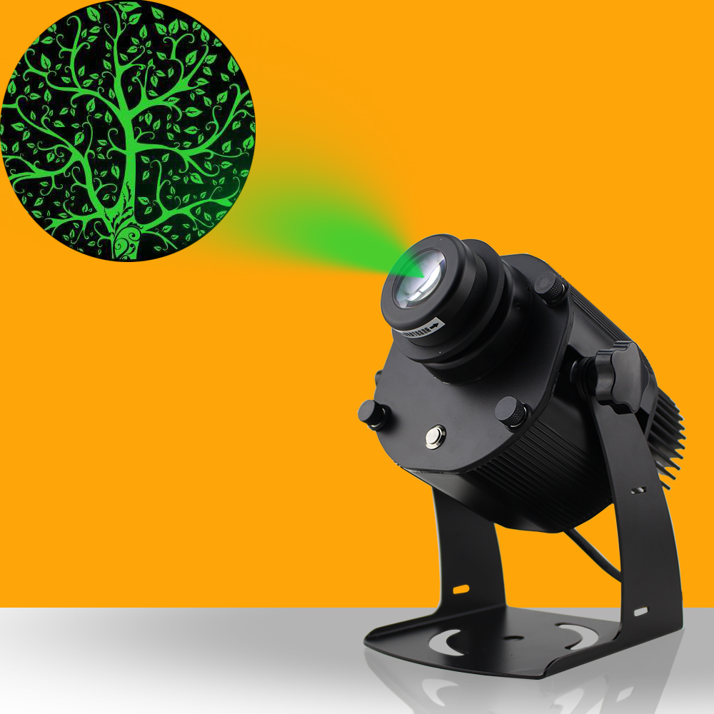 批发动态蓝天白云图案投影灯店铺门头装饰广告灯文字logo投影灯防水白底实物图