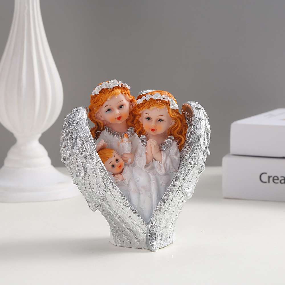 Resin handicrafts, wine cabinets, bedroom ornaments, small ornaments, gifts and accessories, creative home decoration detail image 3