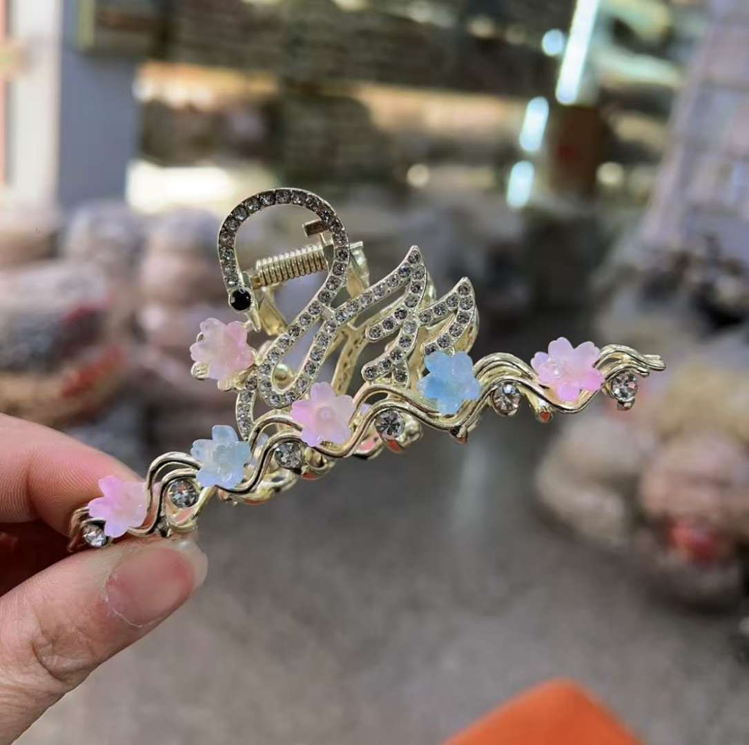 亚克力合金抓夹发饰头饰简约百搭发夹时尚饰品女士头发夹详情图2