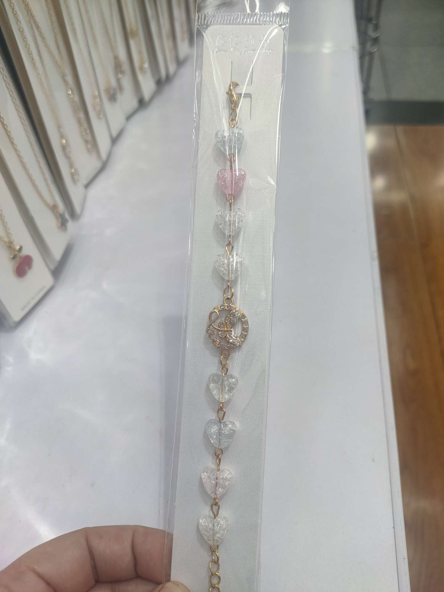 五彩绳水晶手链饰品 时尚手饰 精美首饰 多彩设计 送礼佳选