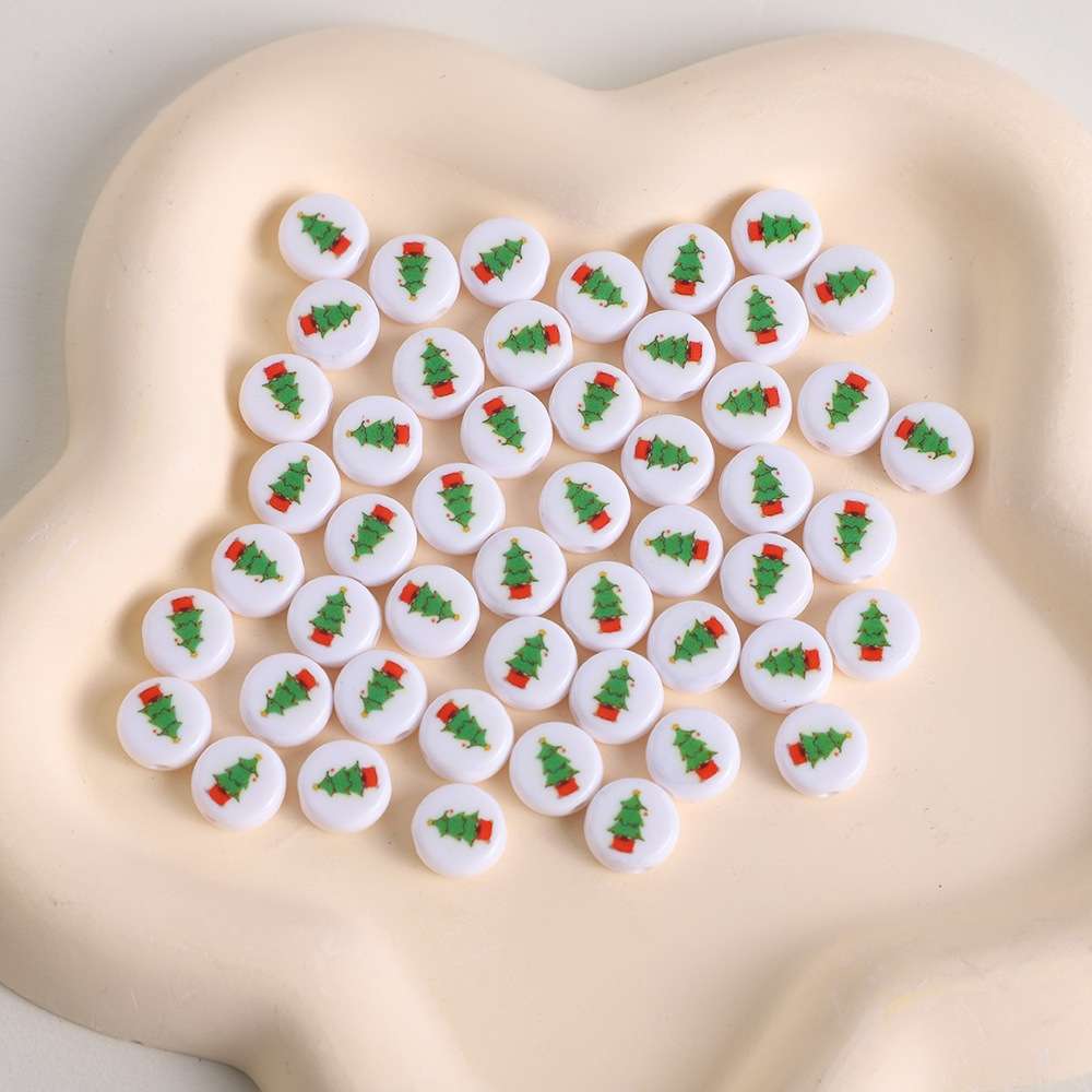 5*10mm 圣诞系列散珠 饰品配件DIY串珠散珠手工制作材料珠子详情图16