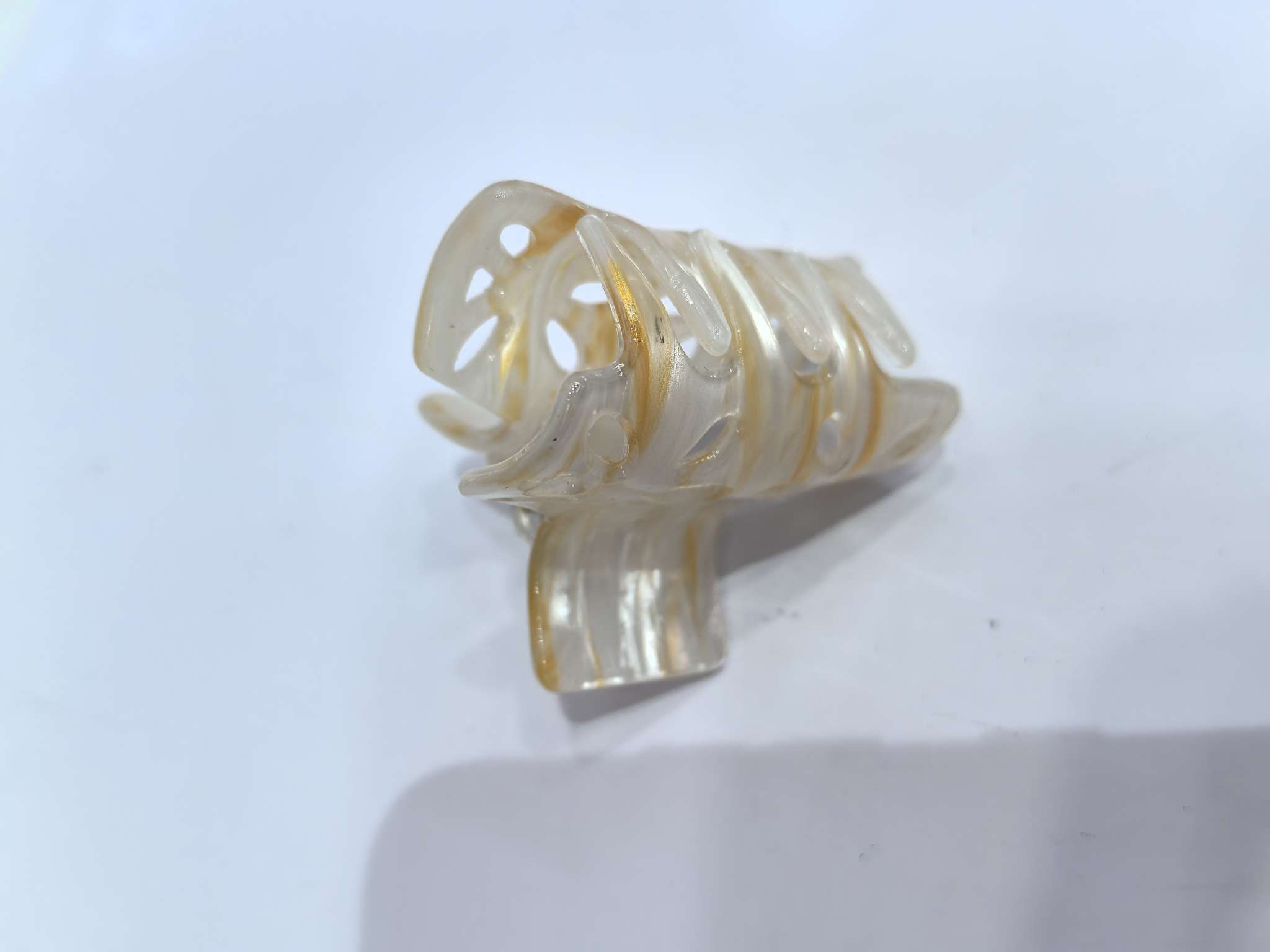 5cm亚克力抓夹 凸形 6色混 小发量 半扎详情图2