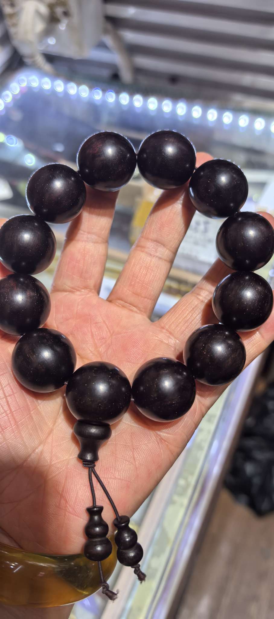 小叶紫檀手串工艺品驱蚊手环礼品铁艺储物罐包装盒狮子头工艺品