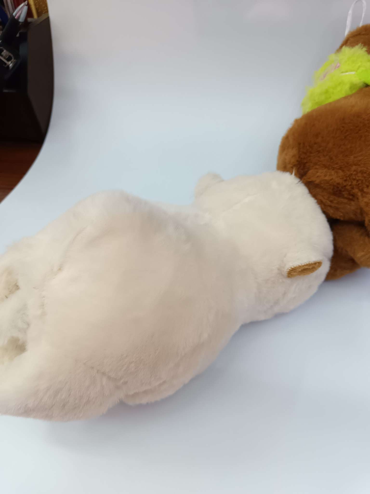 毛绒玩具麋鹿公仔挂件 小挂件工艺品 布娃娃玩偶可爱装饰手环毛绒玩具挂件白底实物图