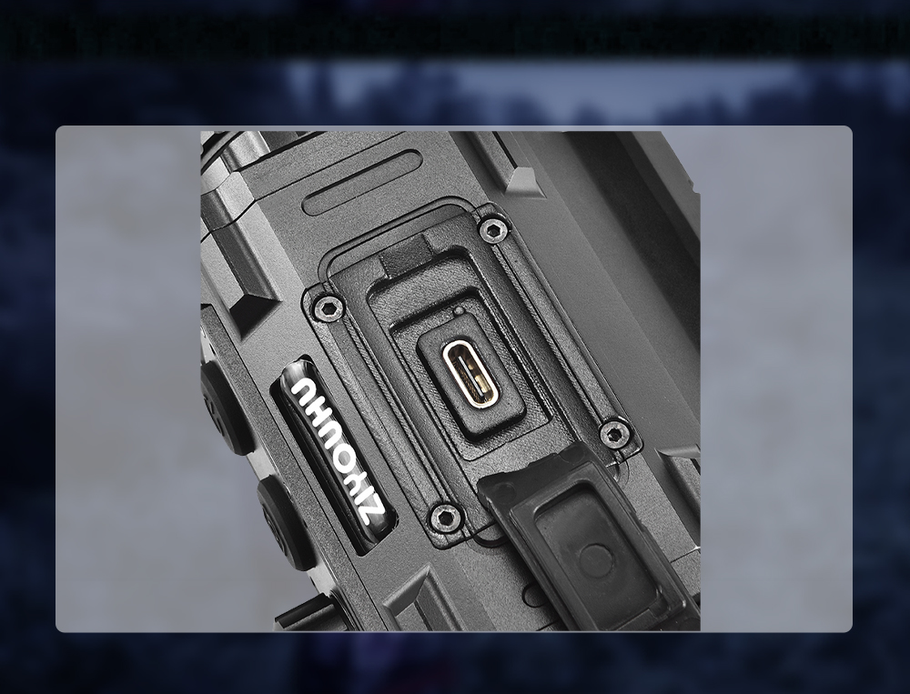 TK Thermal imaging Night all-black infrared detector, all-black night vision infrared thermal detector with distance measurement cross pic 18