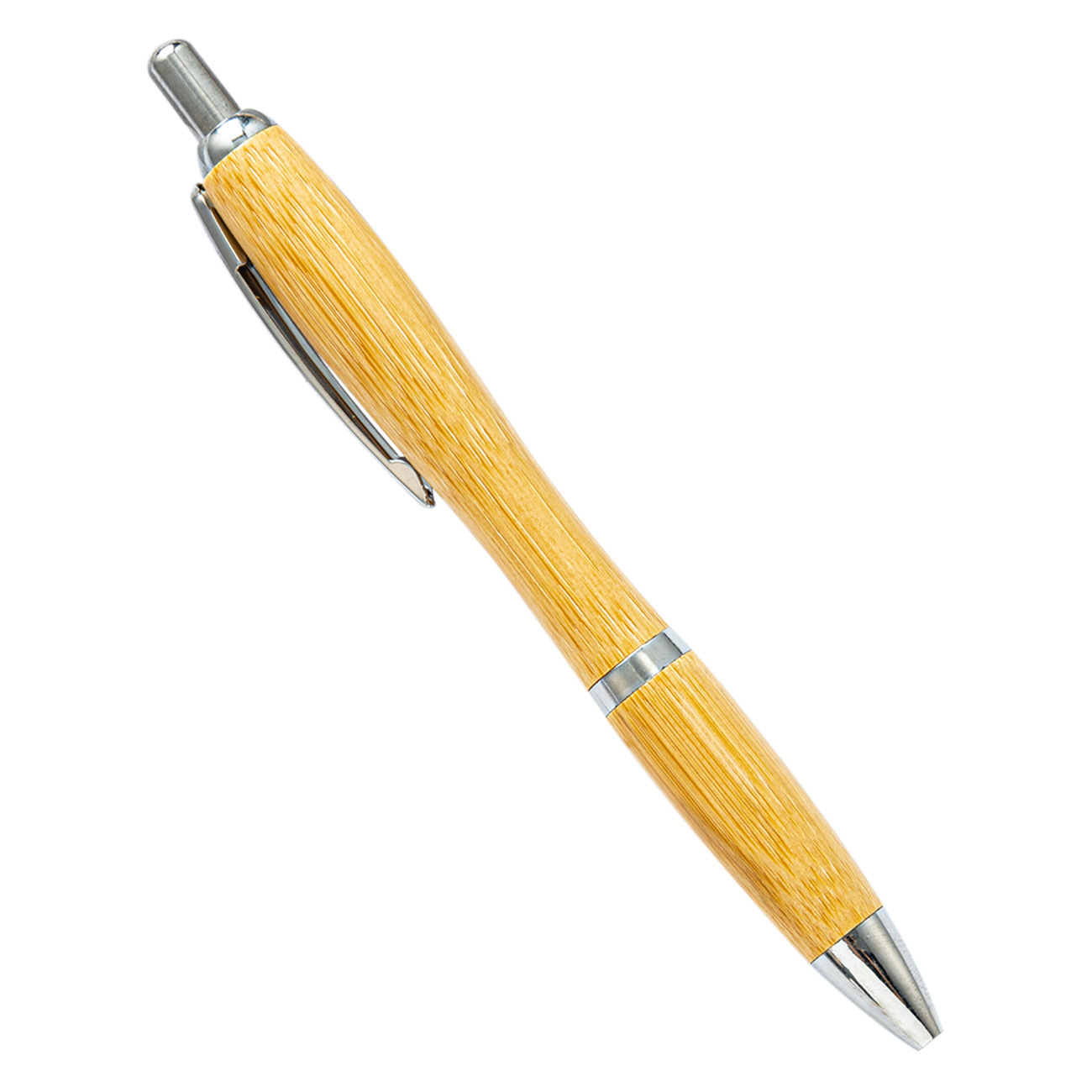 Bamboo pen, eco-friendly gourd ballpoint pen, advertising pen, printable advertising ballpoint pen Specification drawing