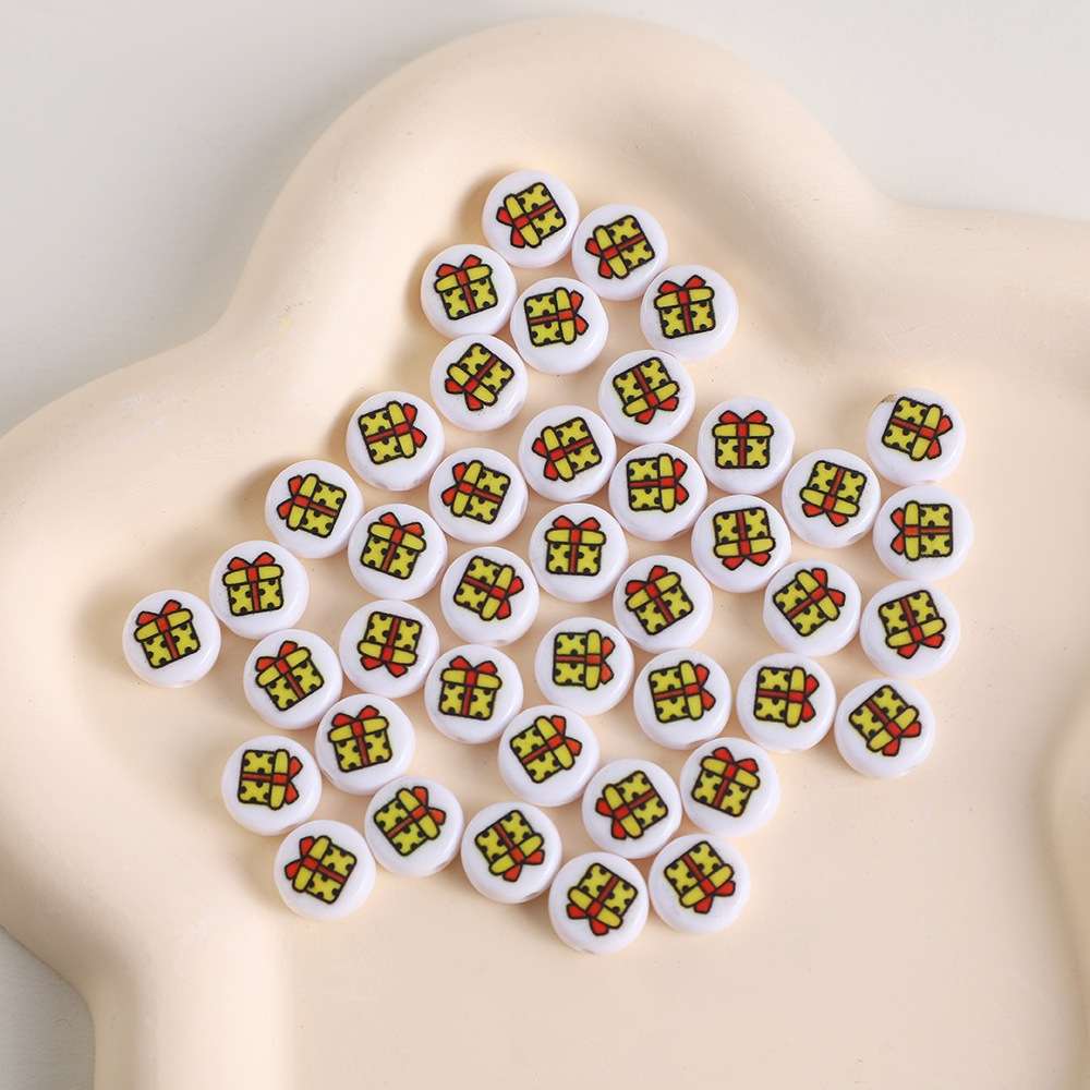 5*10mm 圣诞系列散珠 饰品配件DIY串珠散珠手工制作材料珠子详情图12