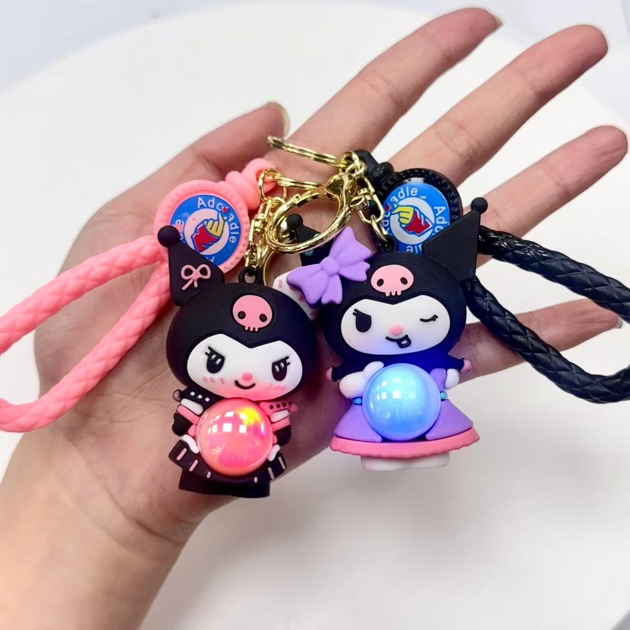 Doll keychain accessories, key chains, creative handicrafts, gifts, keychain accessories, keychains, keychain accessories Specification image