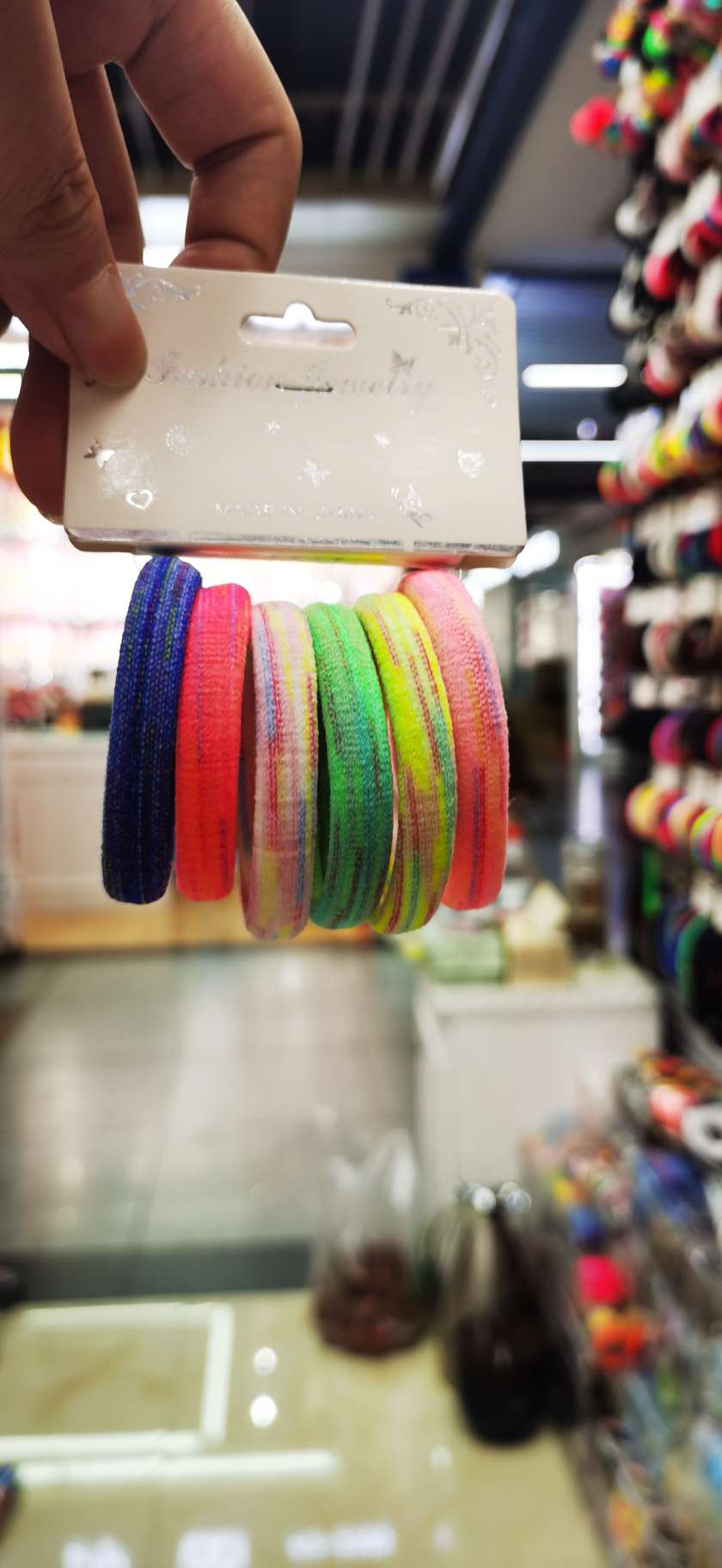 女士发饰拼接简约时尚发绳头饰 韩版发圈头饰优雅气质详情图2