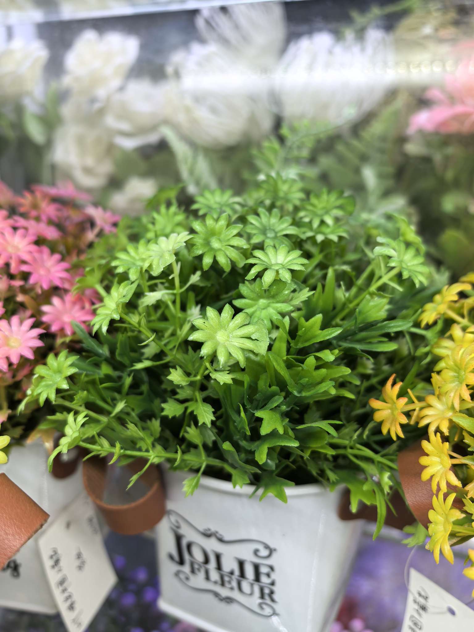 Office culture simulation garden green plant fence, simulation flower, green ivy, vine knitted simulation plant decoration, simulation green plant garden decoration detail image 3