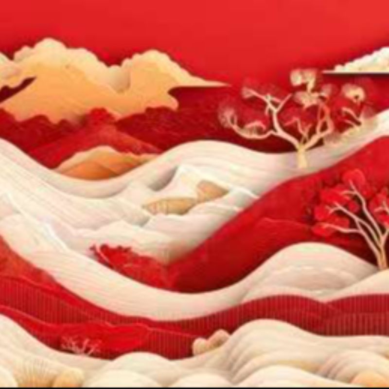 国潮系列03数码印花500牛津布 来样定制 厂家直销