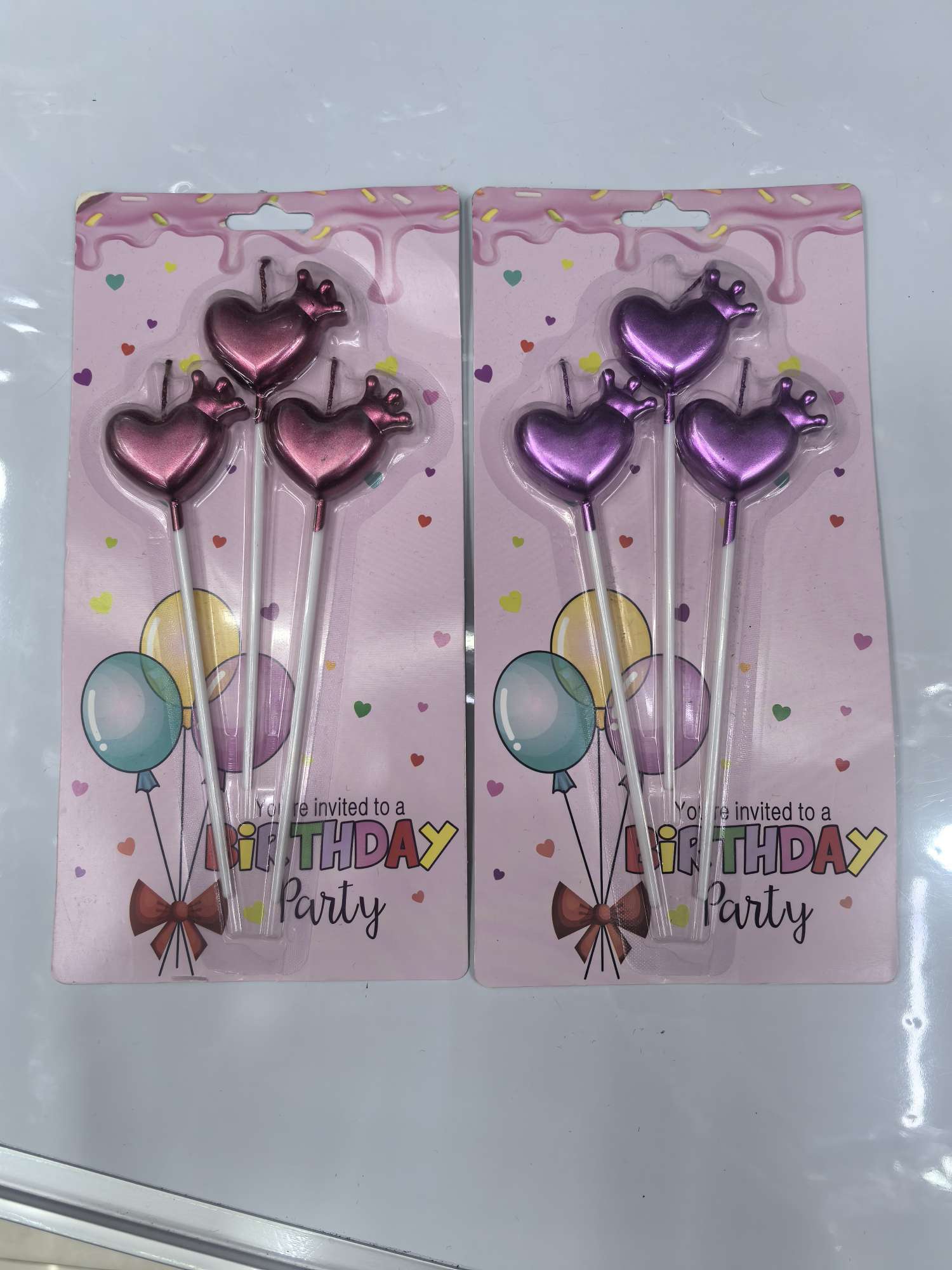 生日蜡烛派对用品 皇冠生日帽生日礼物女生 办公文化创意礼盒生日礼物女生皇冠生日帽白底实物图