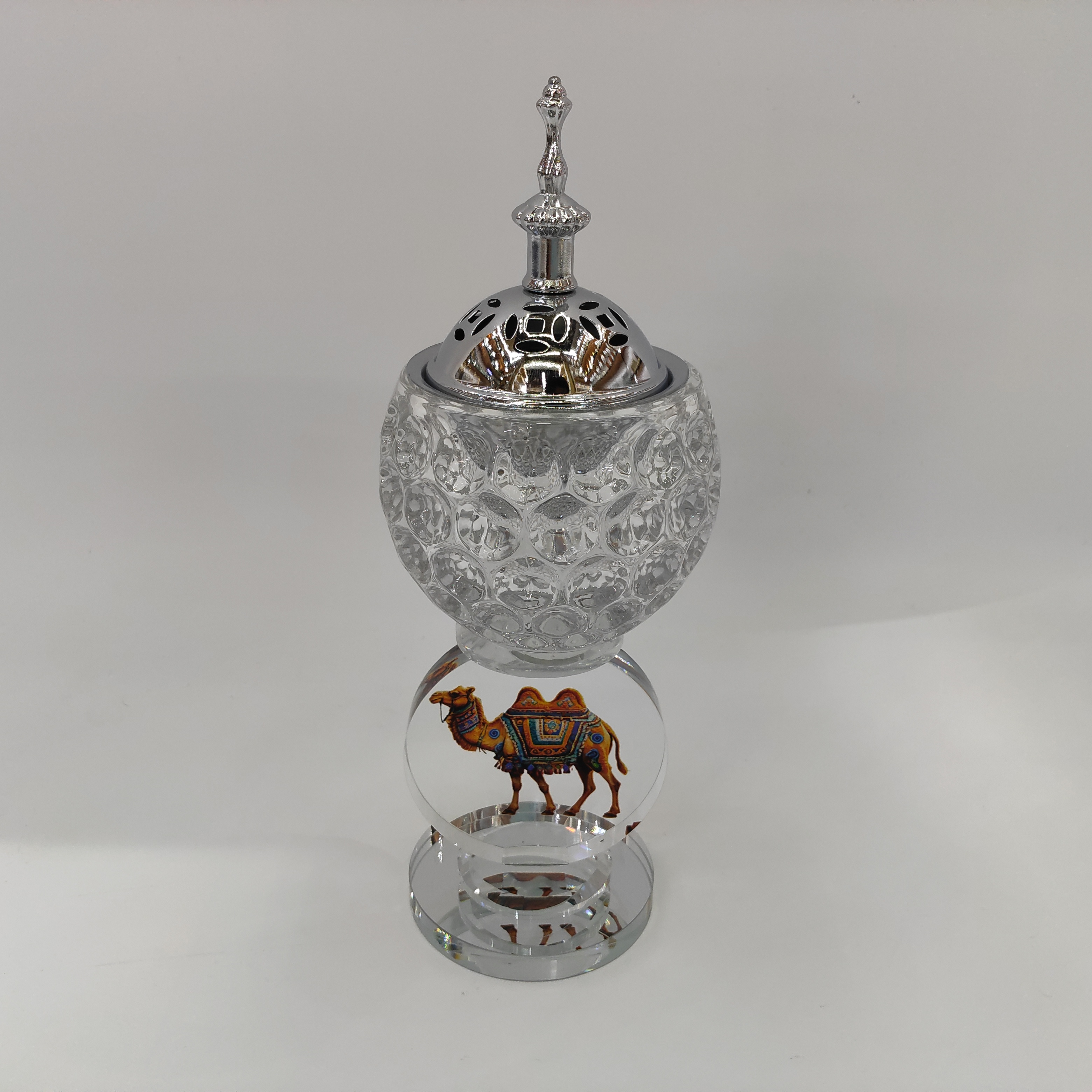 穆斯林香炉阿拉伯熏香炉水晶香炉烧炭炉家居装饰摆设品工艺品详情3