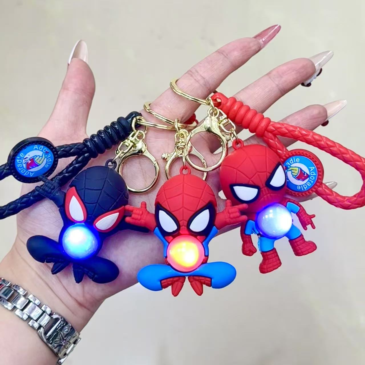 Doll keychain accessories, key chains, creative handicrafts, gifts, keychain accessories, keychains, keychain accessories details Picture
