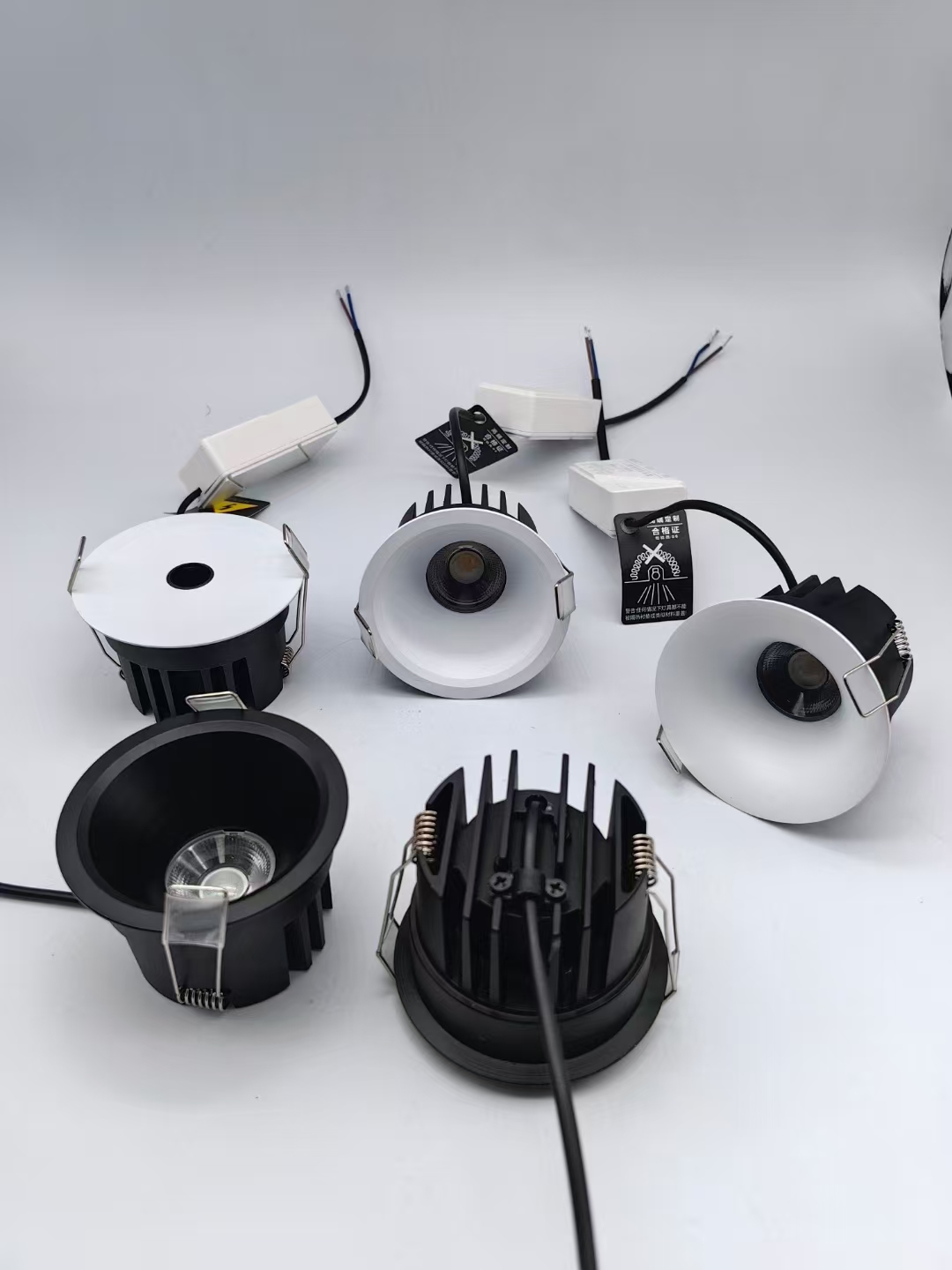 LED灯 射灯筒灯洗墙灯室内家装店铺装修详情4