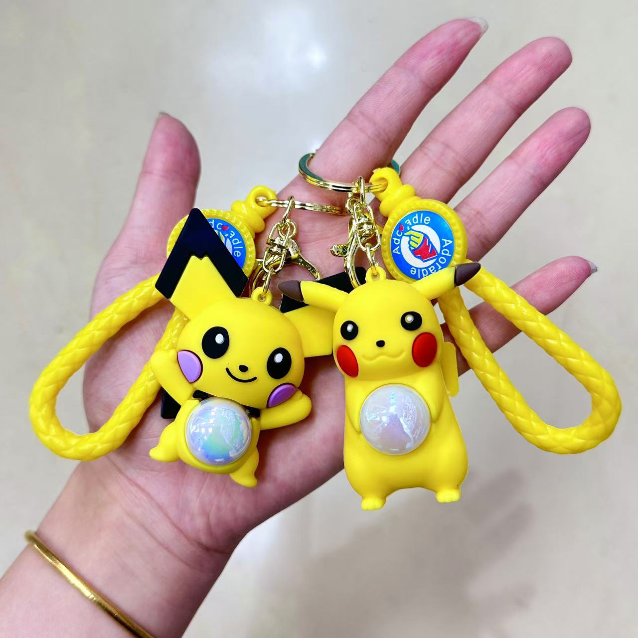 Doll keychain accessories, key chains, creative handicrafts, gifts, keychain accessories, keychains, keychain accessories Application Scenario
