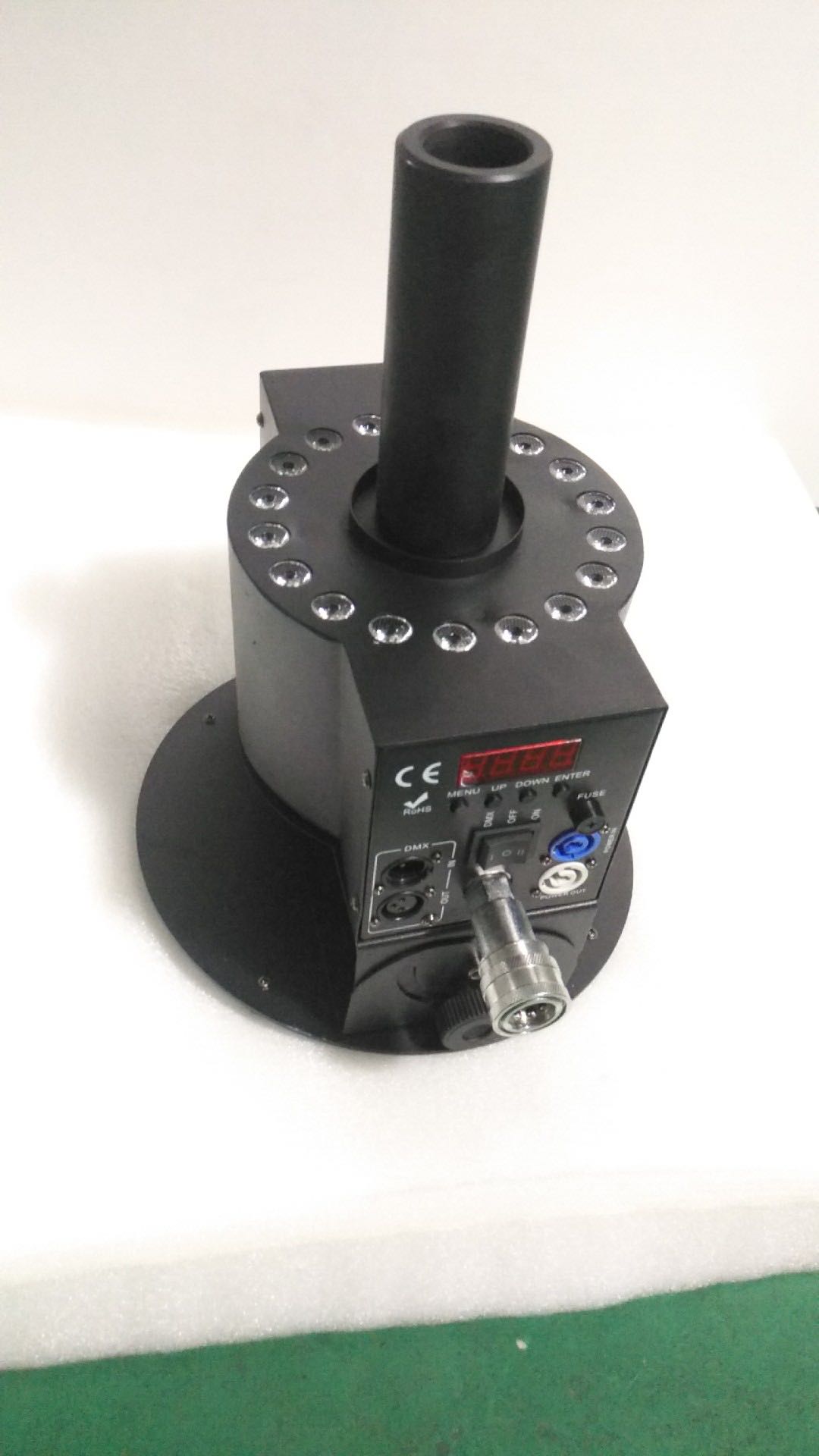 国外小夜灯/单孔全彩激光灯染色/舞台灯/婚庆/红灯笼细节图