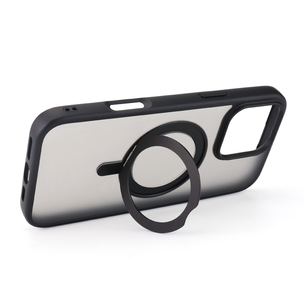 适用iPhone16Promax支点手机壳16plus360旋转支架15Pro带Ai保护壳