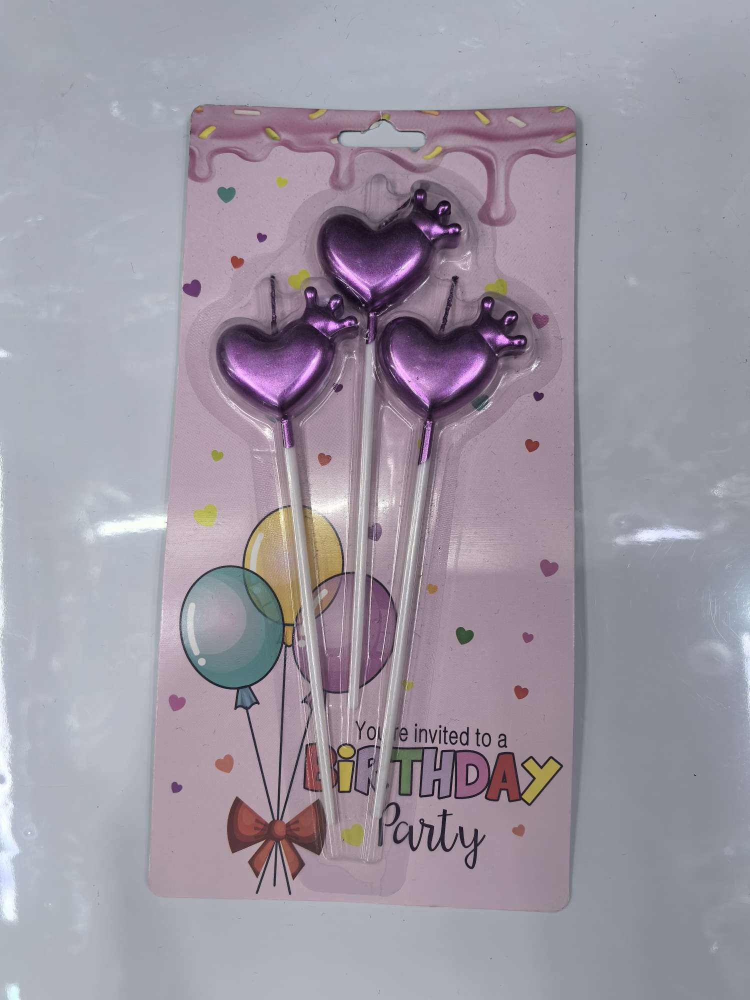 生日蜡烛派对用品 皇冠生日帽生日礼物女生 办公文化创意礼盒生日礼物女生皇冠生日帽