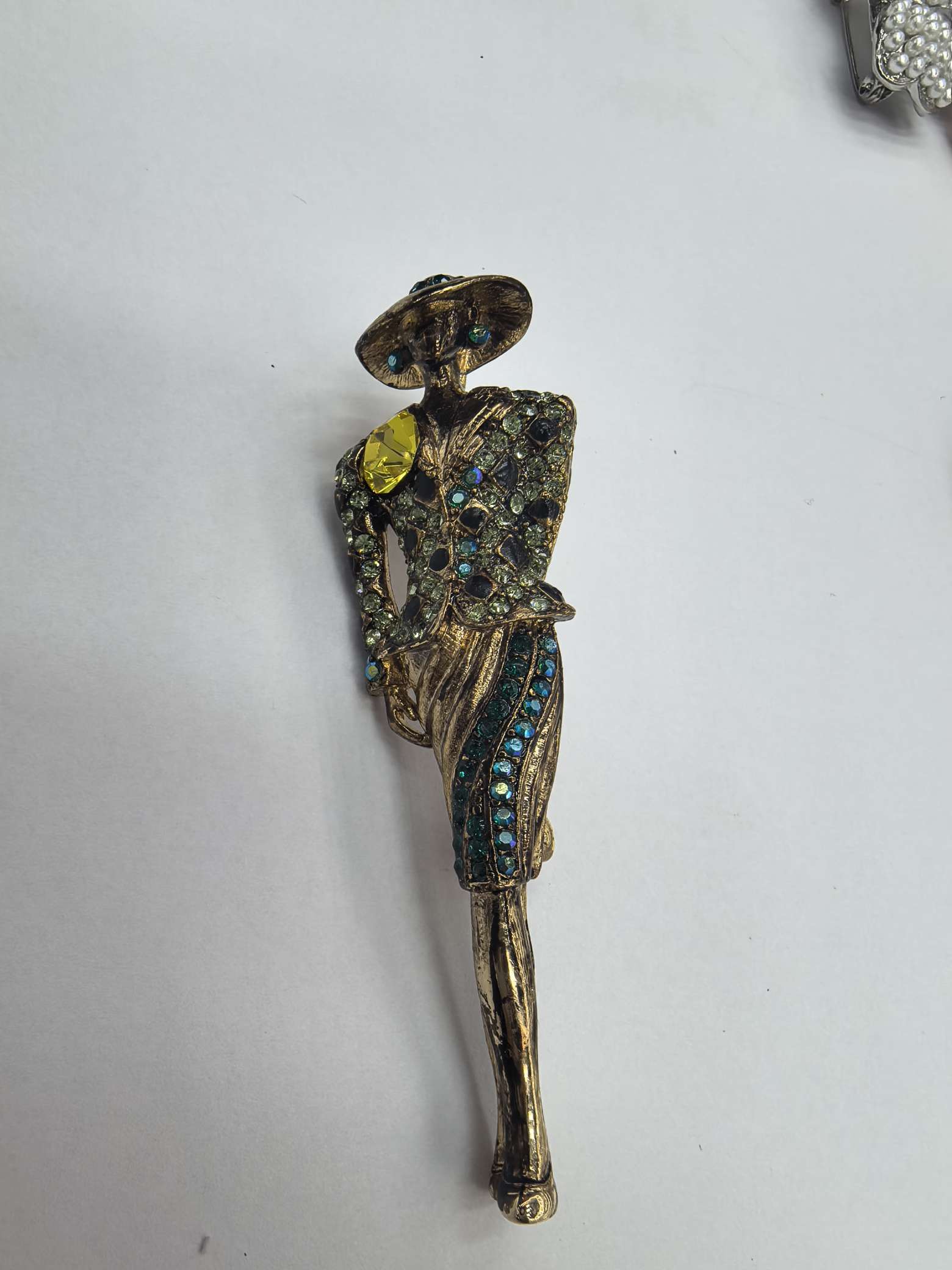 爆款胸针漂亮的稻草人，气质女人的百搭神器，显示优雅精致的气质，值得每个人佣有的胸针锌合金