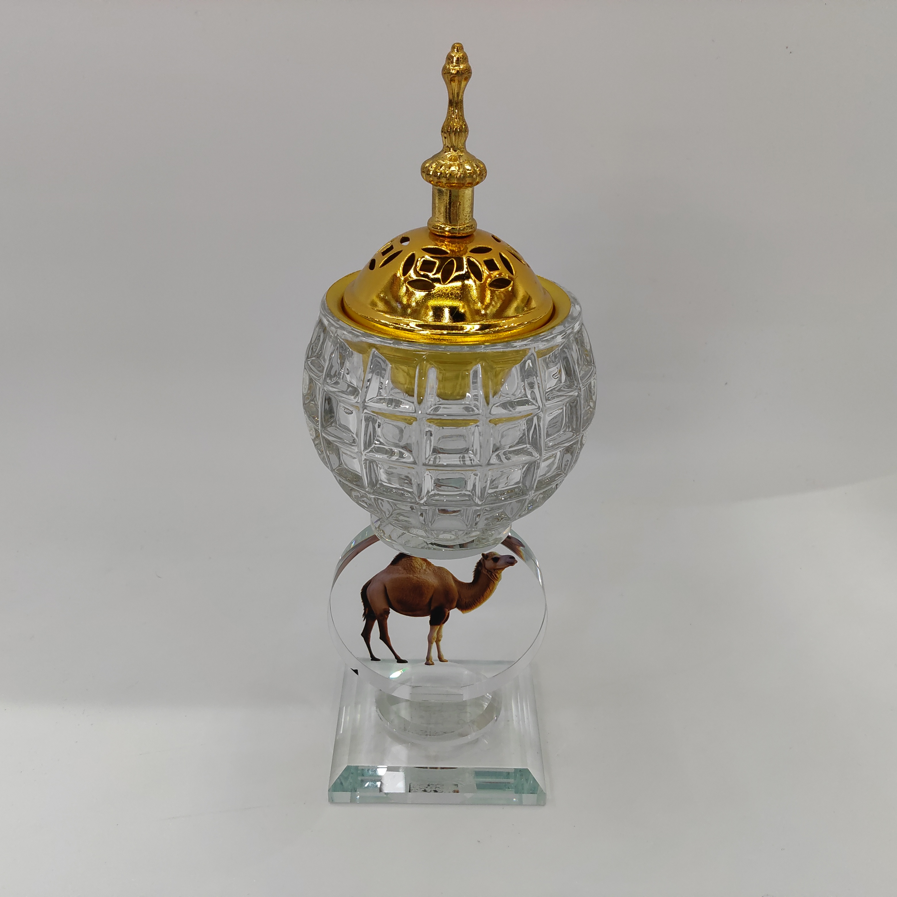 穆斯林香炉阿拉伯熏香炉水晶香炉烧炭炉家居装饰摆设品工艺品详情6