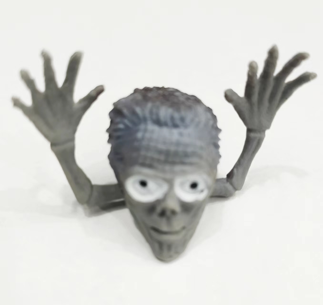 鬼头灰色手指套万圣节僵尸整蛊玩具模型玩具配件摆件新奇特玩具详情图7