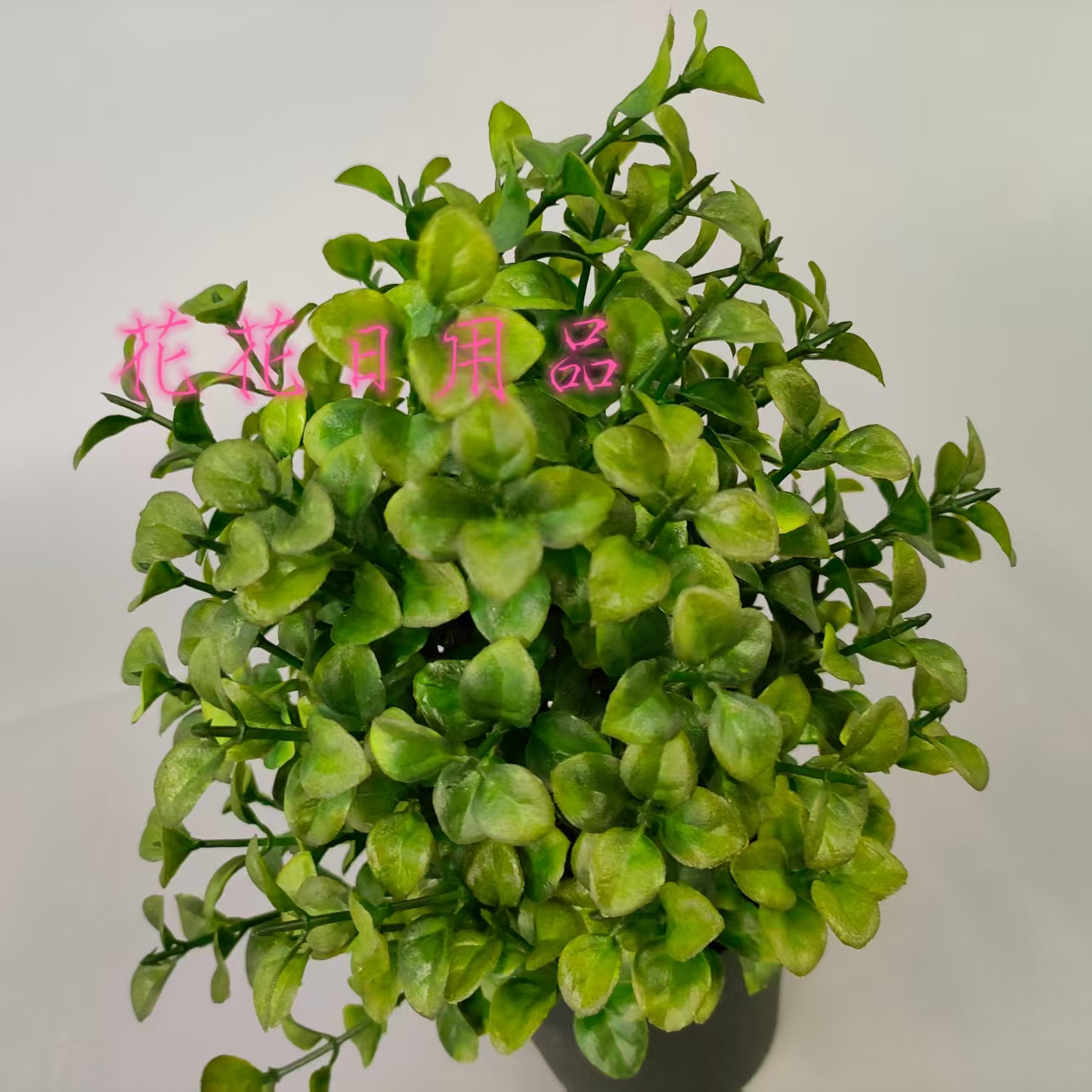 Artificial flowers, artificial flower bonsai, plastic POTS, bonsai, green plants, decorative items Application Scenario