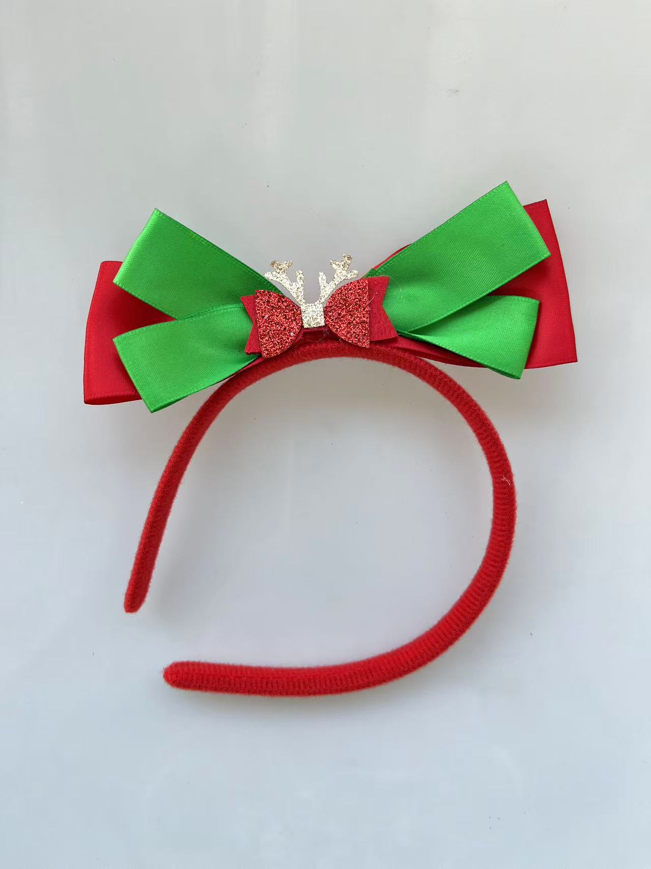 圣诞亮片发箍成人儿童圣诞节装饰头饰用品节日派对麋鹿 角头箍发产品图