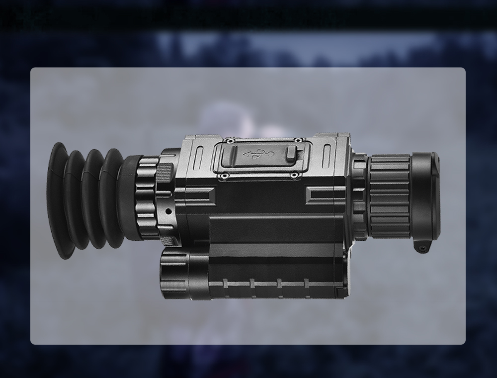 TK Thermal imaging Night all-black infrared detector, all-black night vision infrared thermal detector with distance measurement cross pic 17