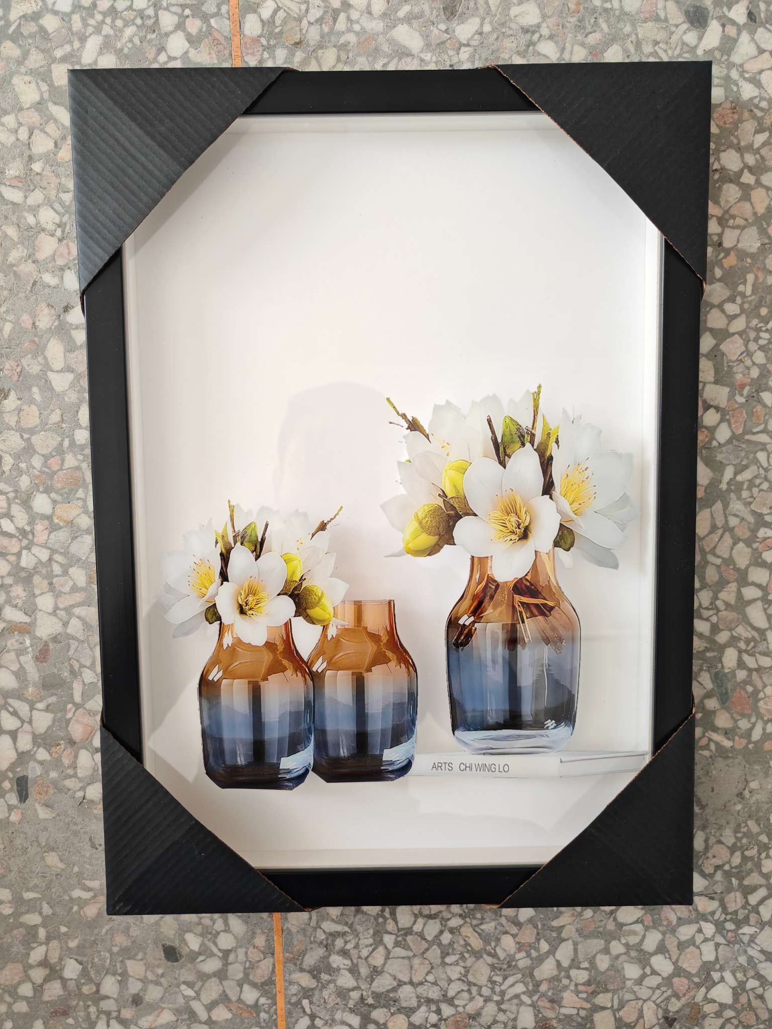 唐卡风格配电箱装饰盖竹编挂画铁艺工艺画实木家饰装饰画墙面美化详情图6