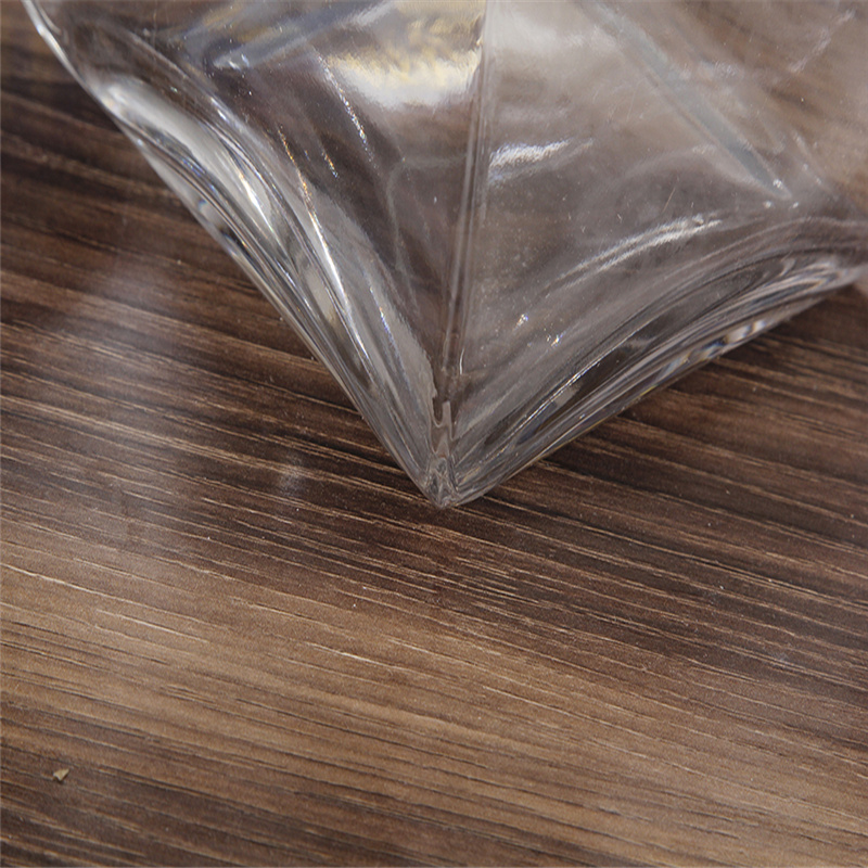 BBGLASS保北玻璃 创意锥形玻璃方缸 微景观  插花器皿 现代家居婚庆宴会装饰摆件详情4