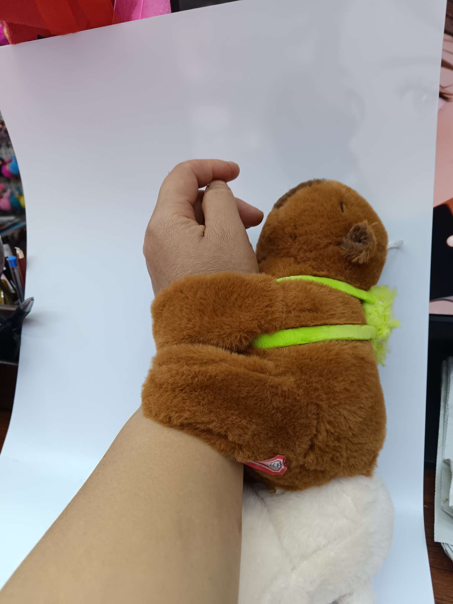 毛绒玩具麋鹿公仔挂件 小挂件工艺品 布娃娃玩偶可爱装饰手环毛绒玩具挂件详情图3