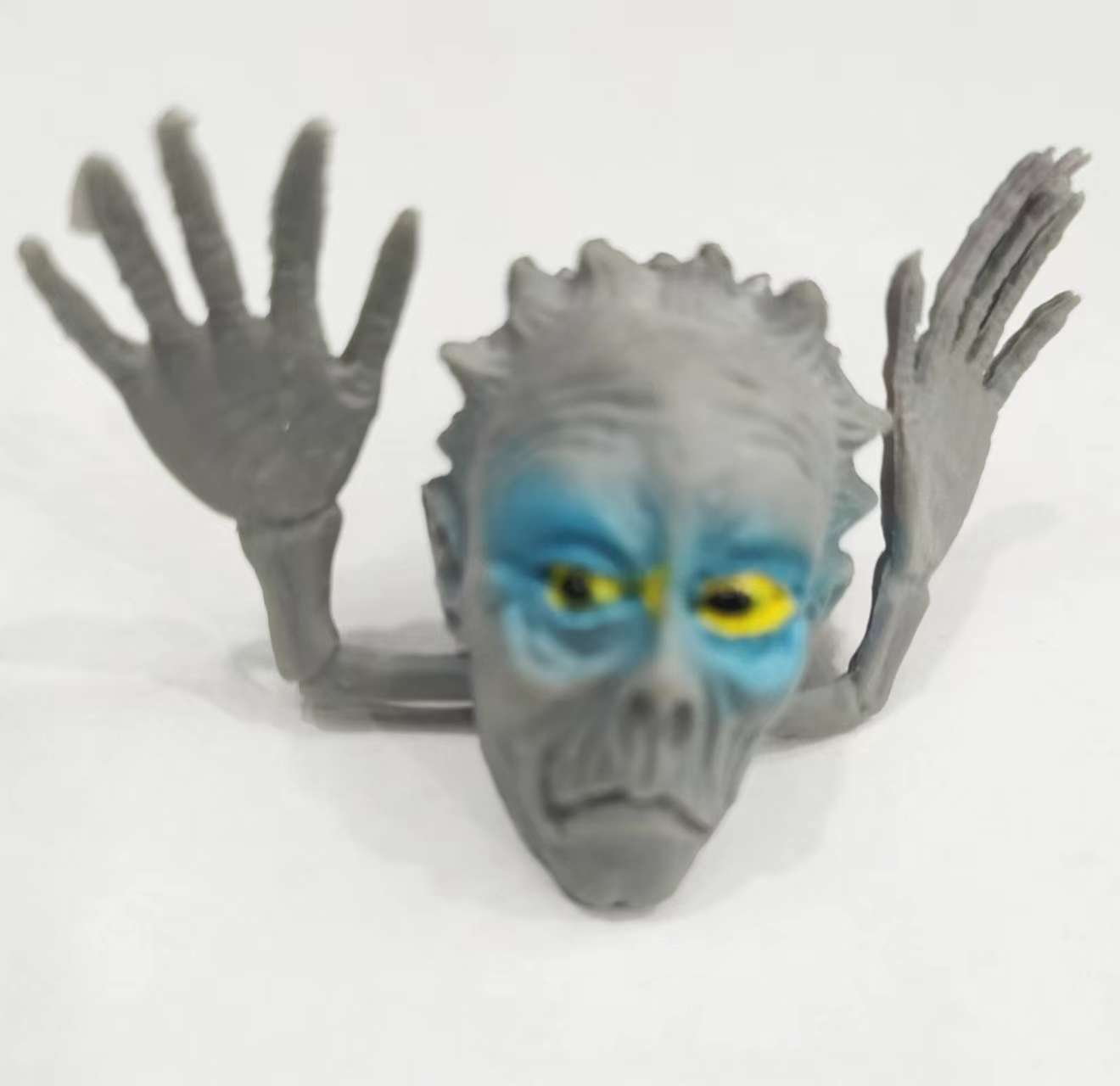 鬼头灰色手指套万圣节僵尸整蛊玩具模型玩具配件摆件新奇特玩具详情图5