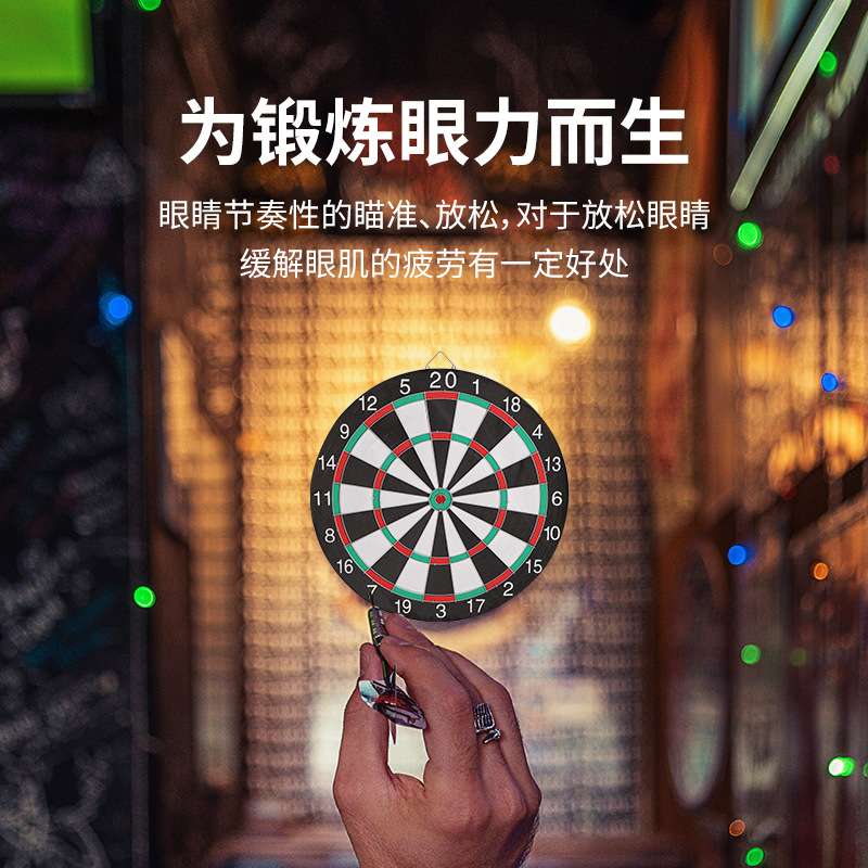 The 2015 double-sided printed dart disc and dart set comes with a grid household leisure and entertainment toy and comes with darts detail image 7