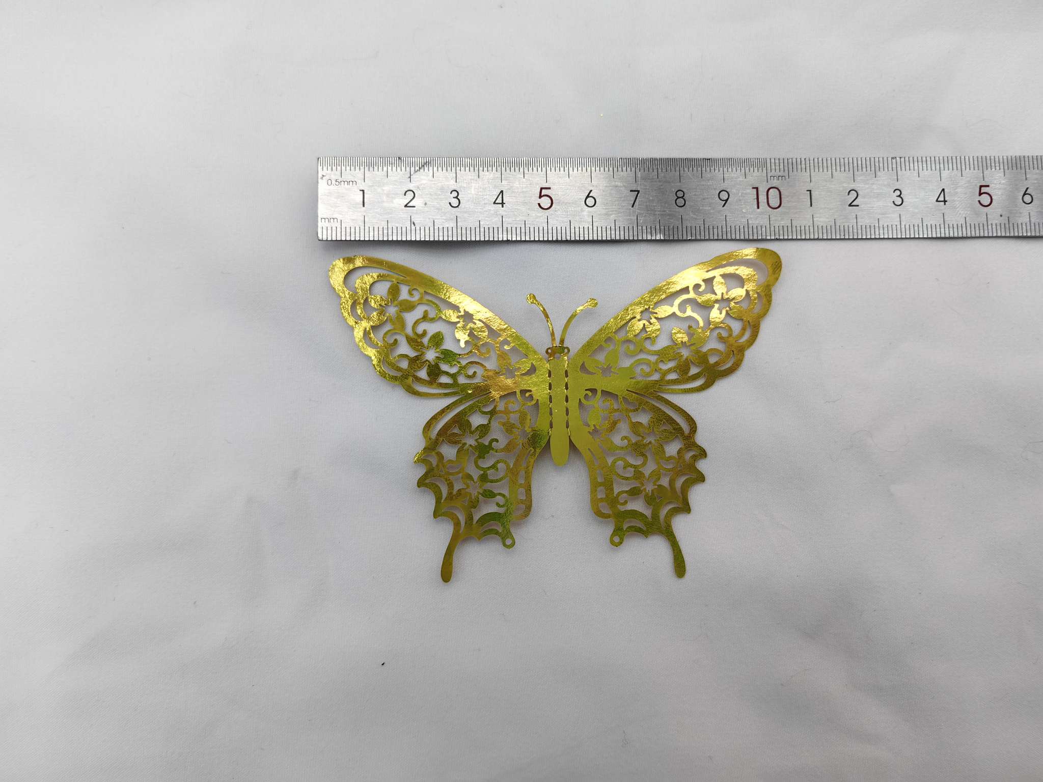仿真动物工艺品 3D打印镂空蝴蝶 饰品配件 装饰
