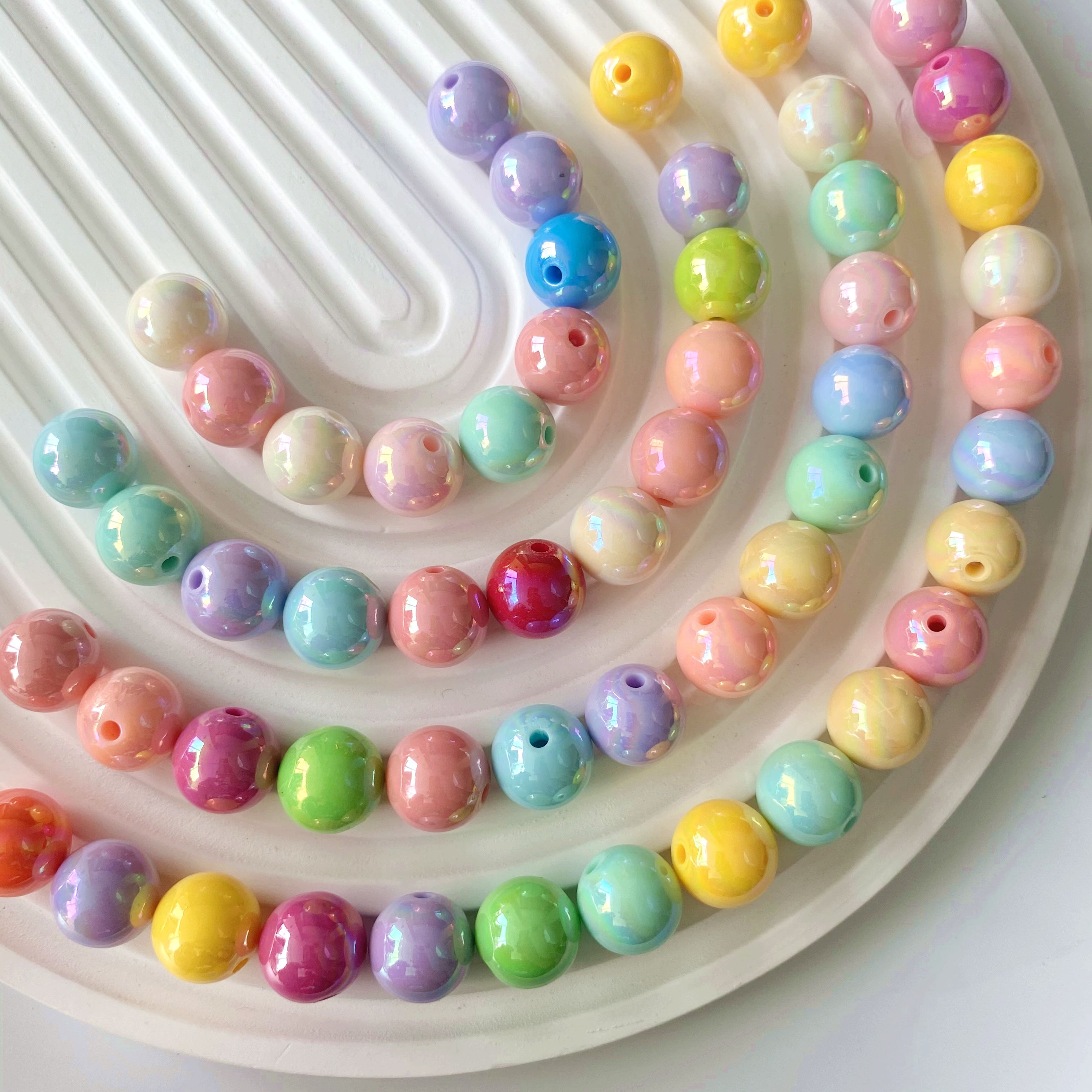 10-16mm solid color ab beads diy/Materials for making mobile phone chains, bracelets, pendants, key chains and accessories Application Scenario