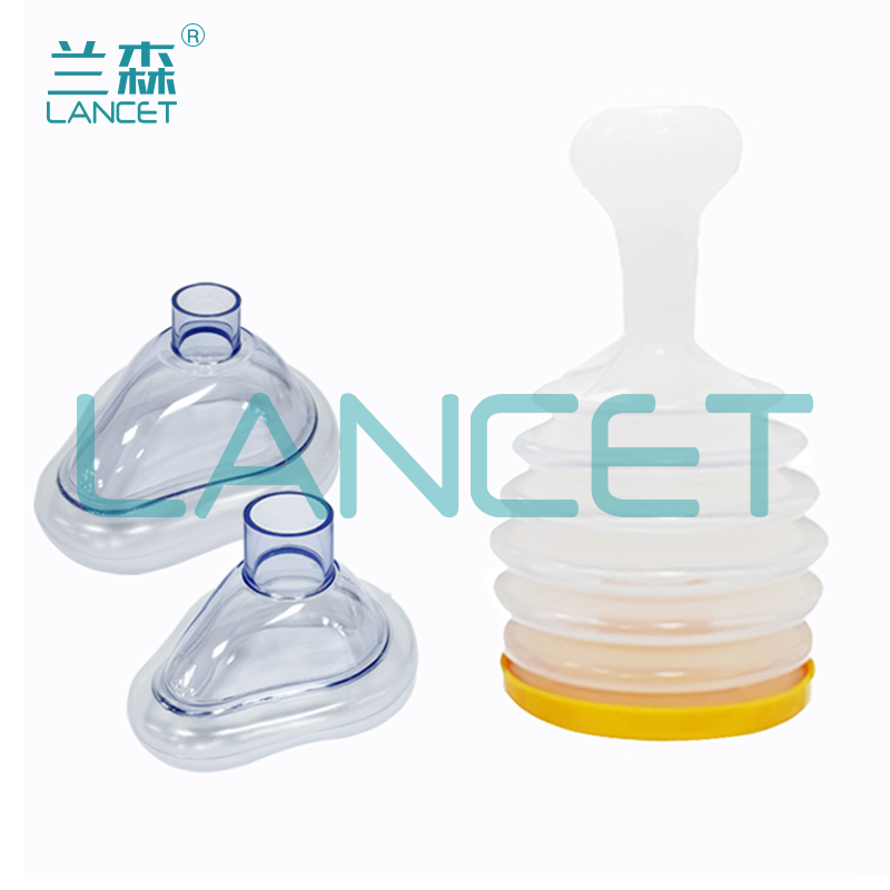 肺活量呼吸训练器窒息急救援呼吸面罩Adults Emergency Rescue