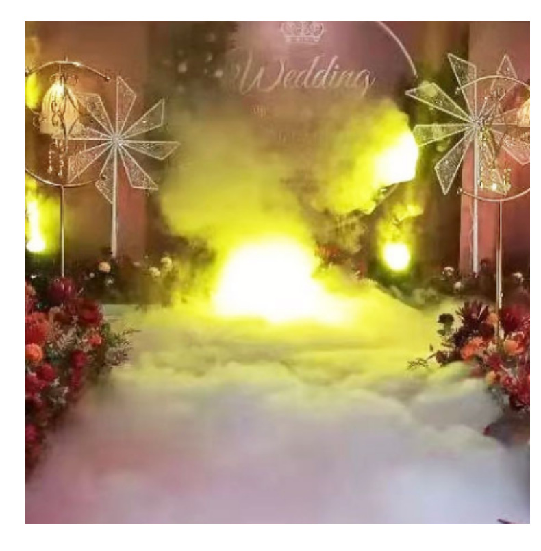 美博DMX512水雾机婚礼演出贴地烟雾机酒吧地烟机舞台水雾机详情7