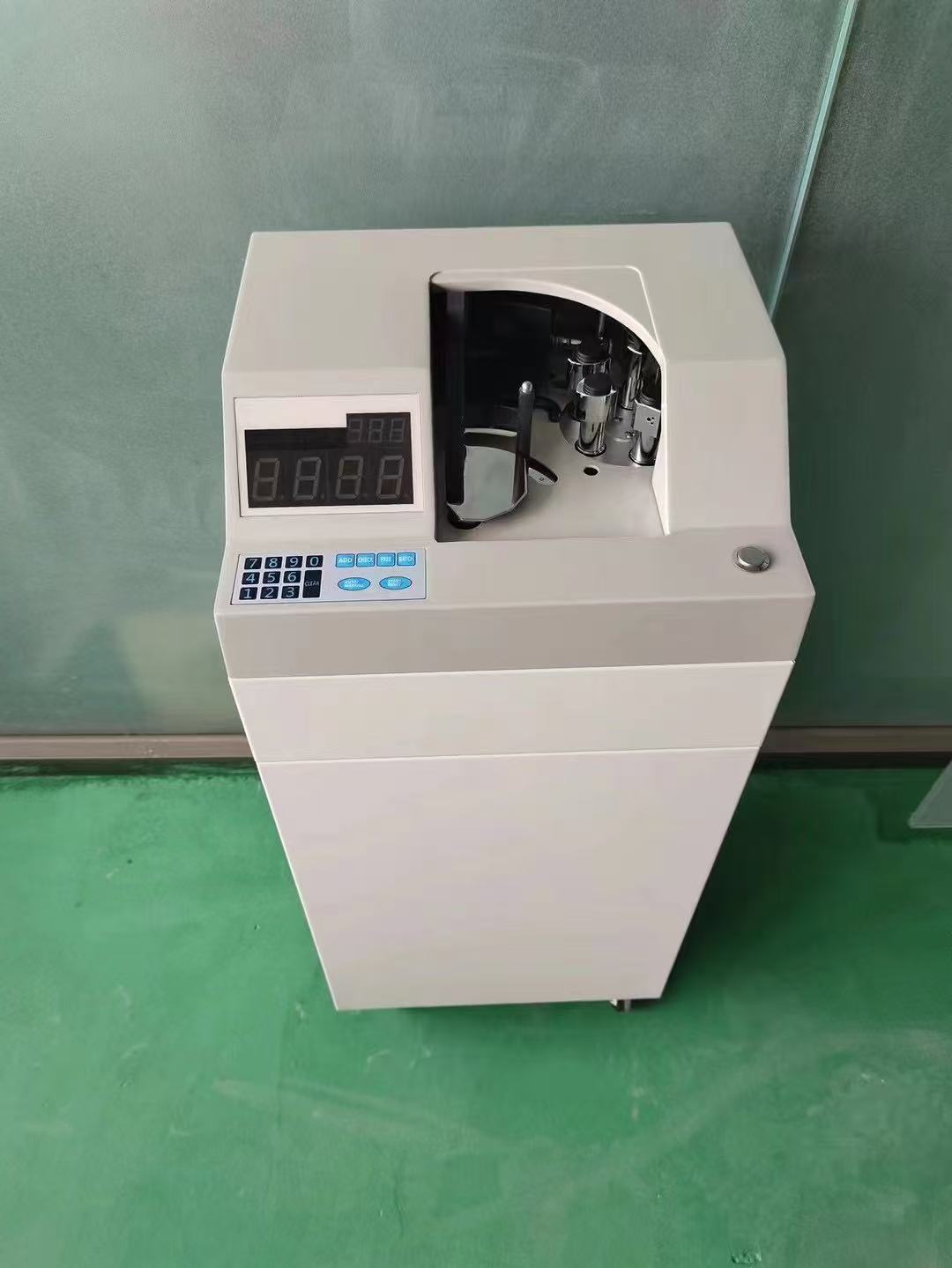 真空吸气清点机银行专用多国纸币UV检测银行专用金库站立式复点机