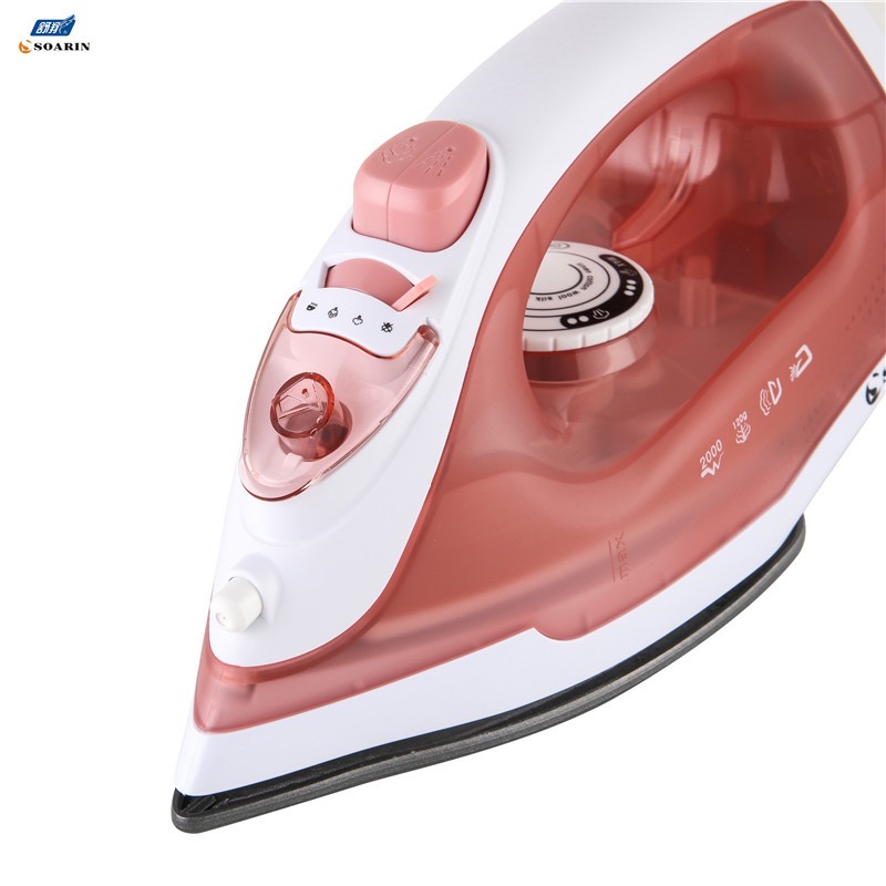 English cross-border supply payment electric iron steam type household hotel manufacturer wholesale iron, European plug foreign trade SR-2217 steam iron Application Scenario